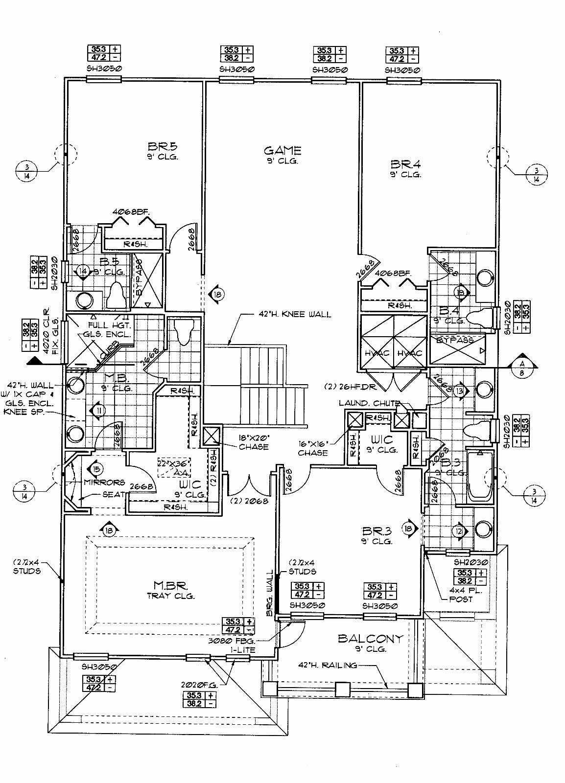 Plantegning 2. etg. Galleribilde