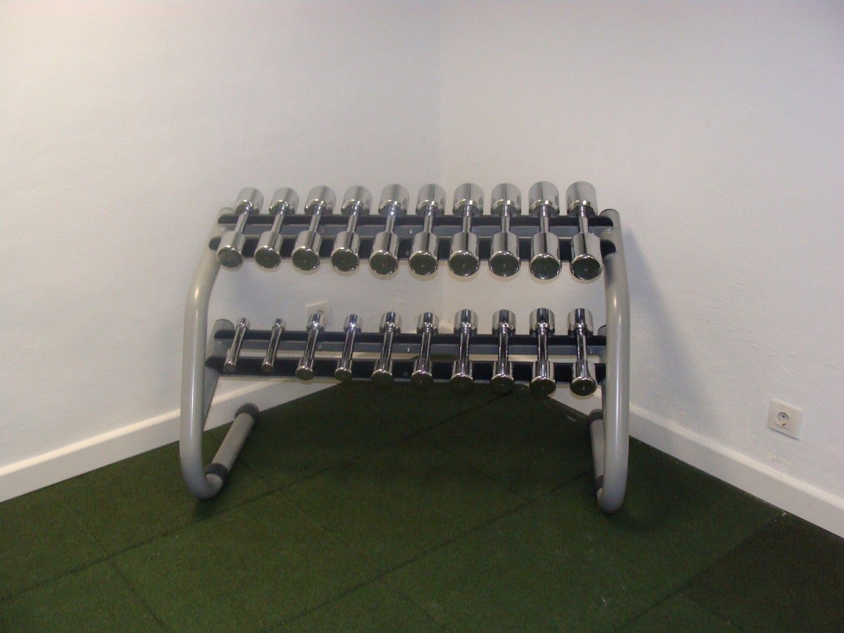 Bilde fra trimrommet i Privilegio de Marbella. Til GRATIS benyttelse for våre gjester. Galleribilde