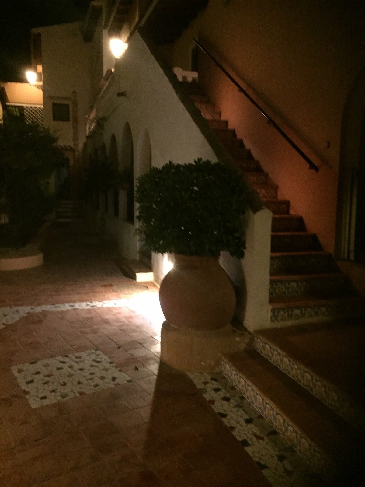 Kveldsstemning m flotte lys utenfor leiligheten 😊 Galleribilde