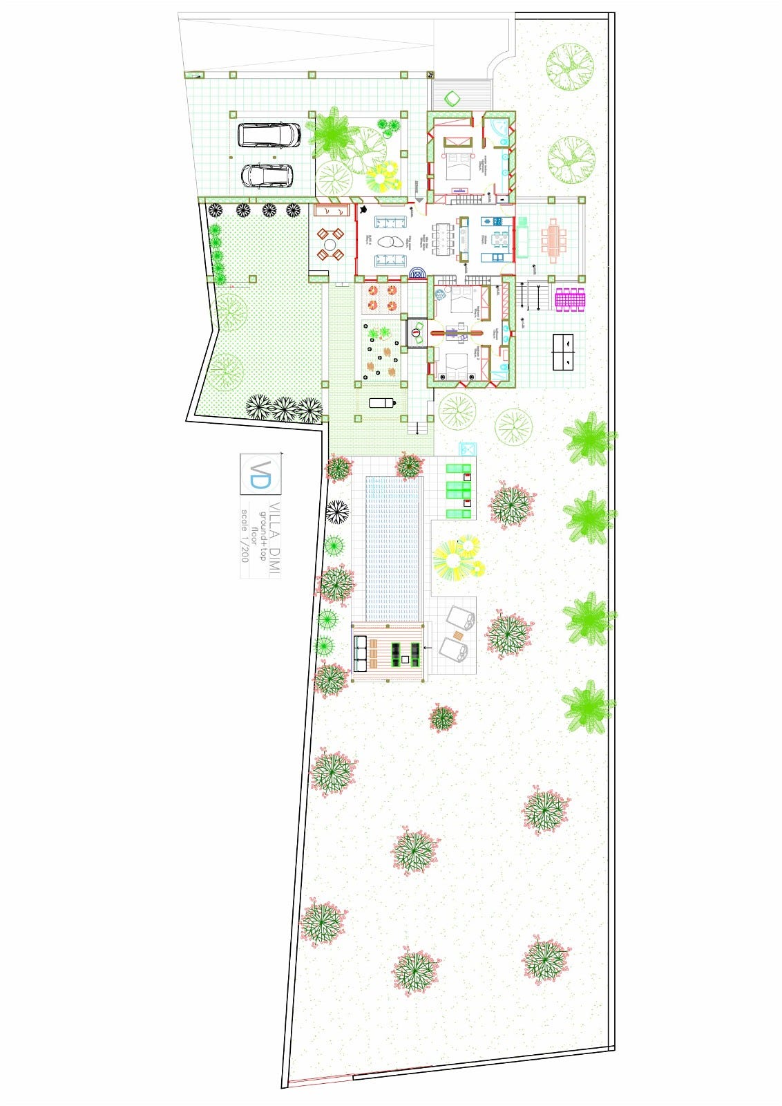Architekt tegning Galleribilde
