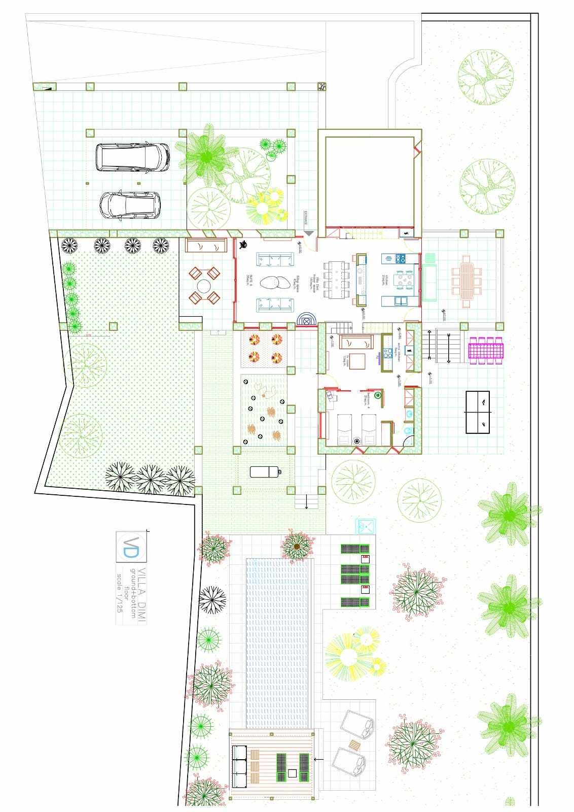 Architekt tegning Galleribilde