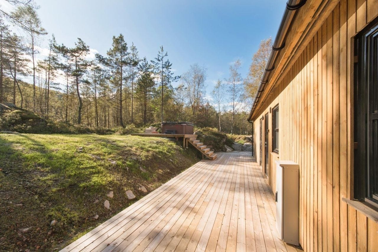 Terasse sørsiden Galleribilde