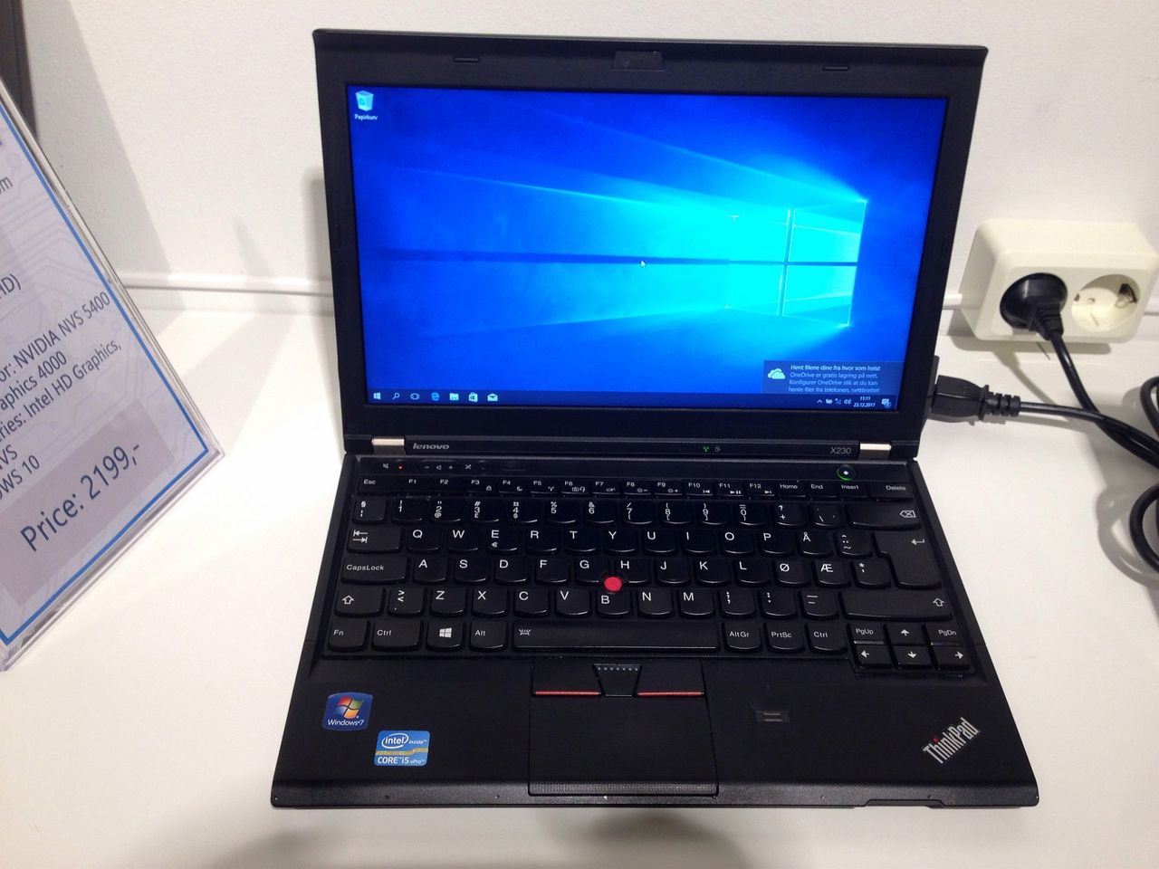 Lenovo ThinkPad X230 12.5 Core i5 3320M 4 GB RAM LENOVO T540p 180Ssd 8Gb Ram 15,6 Win10 Num. Tastatur