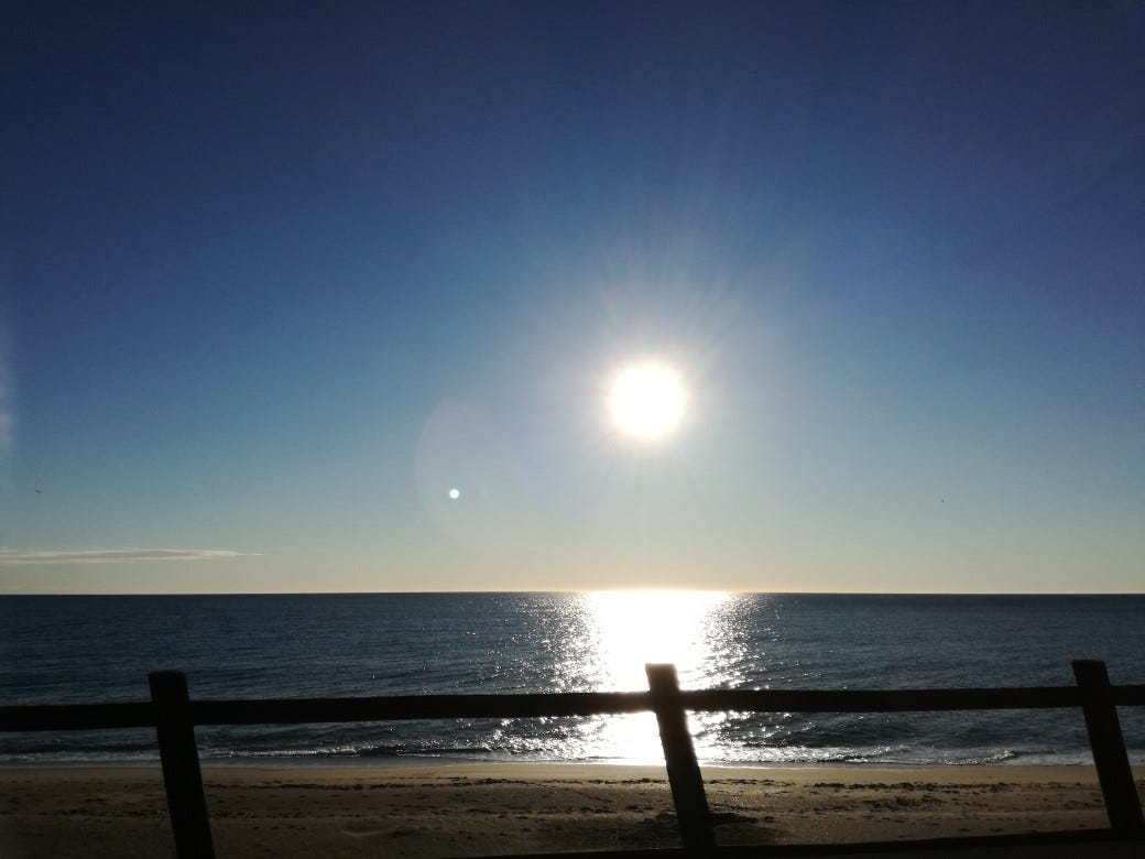 Stranden, 400 meter fra Galleribilde