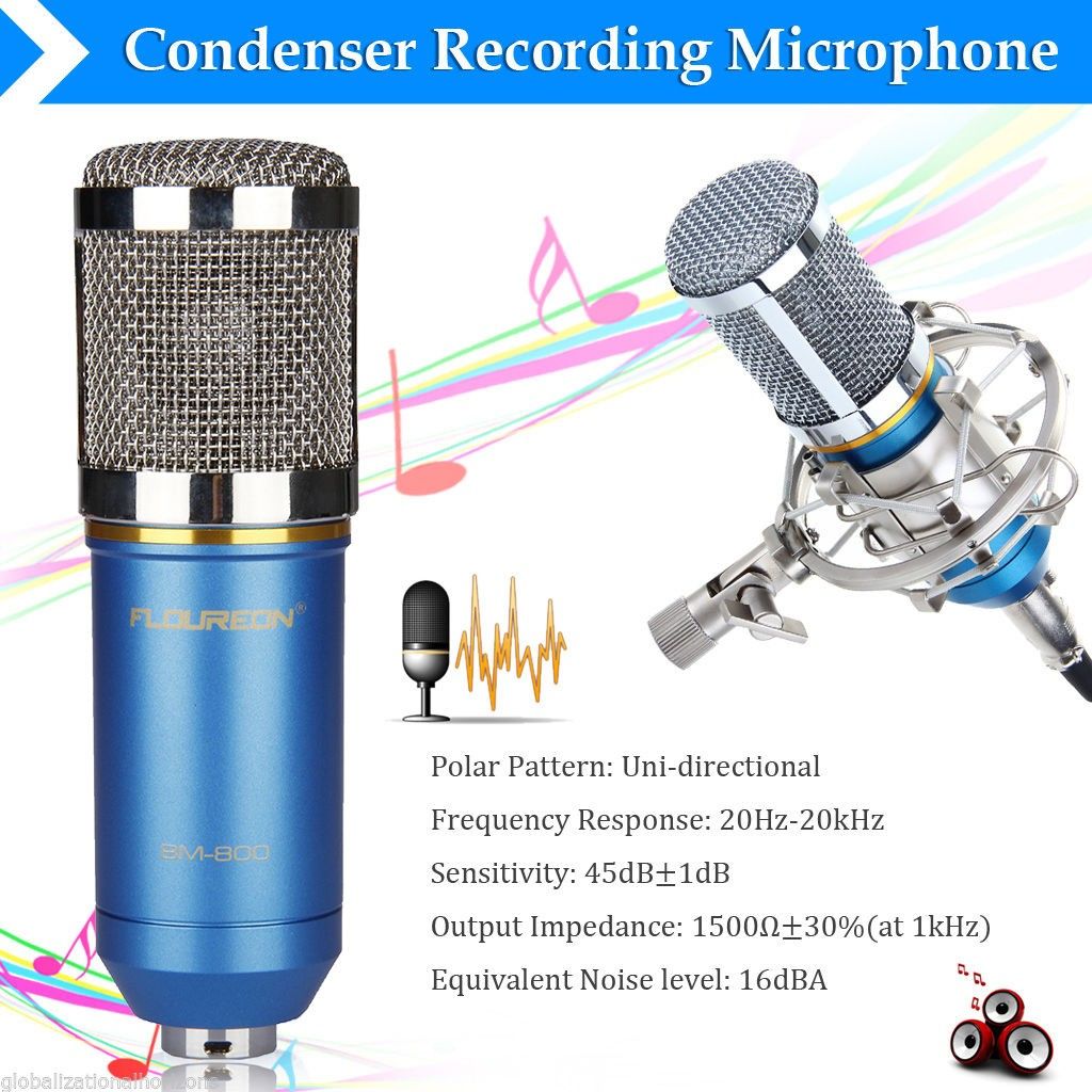Floureon BM 800 Kondenser Studio Mikrofon | FINN.no Floureon BM 800 Kondenser Studio Mikrofon | FINN.no
