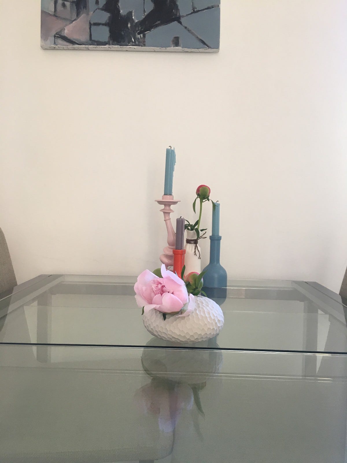 Detaljfra spisebordet Galleribilde