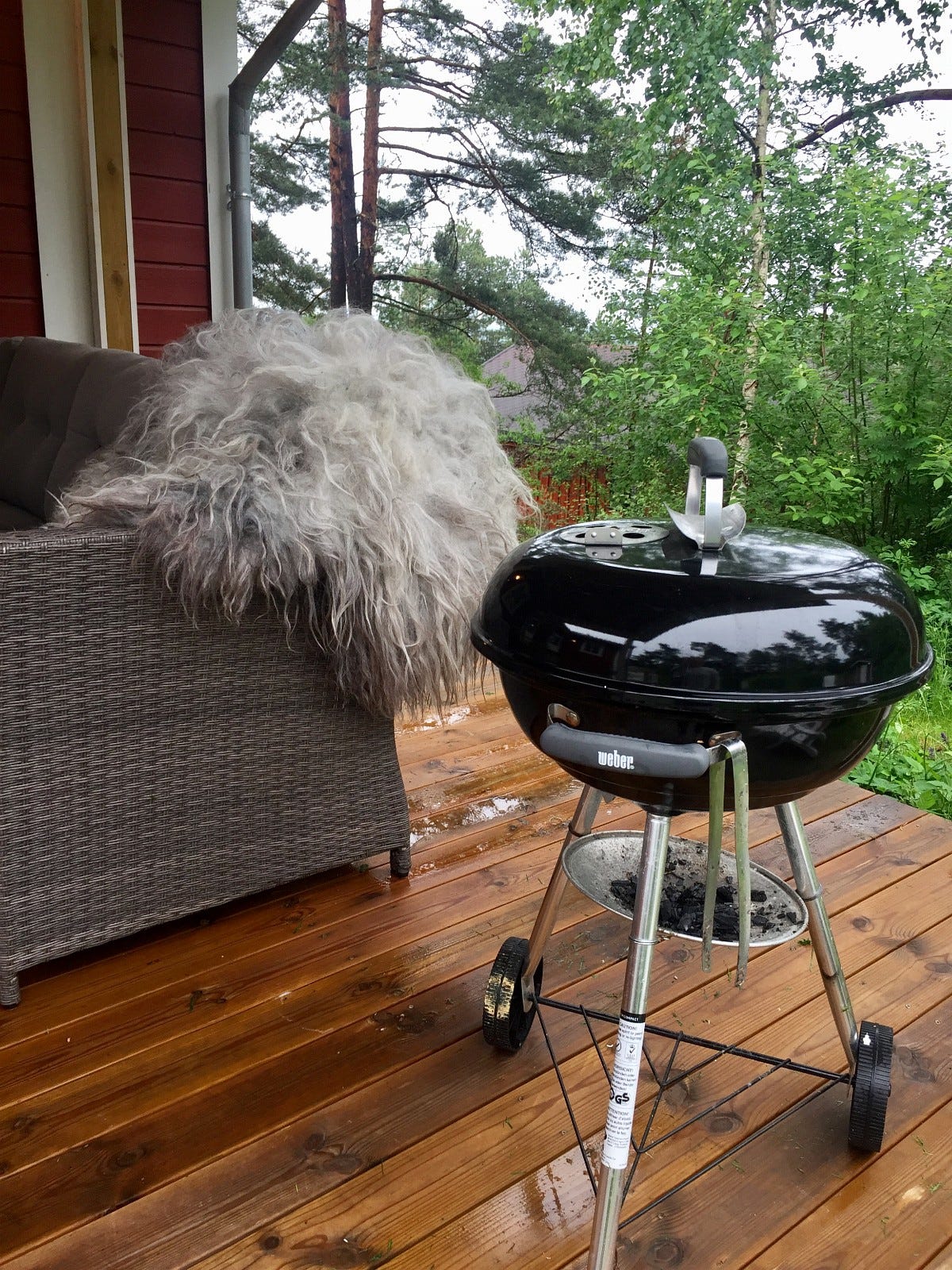 Grillen er klar! Galleribilde