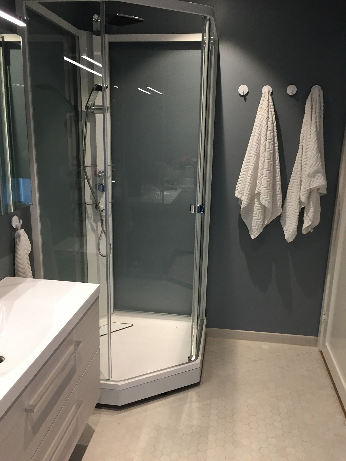 Porsgrund Showerama med 2 dusjhoder Galleribilde