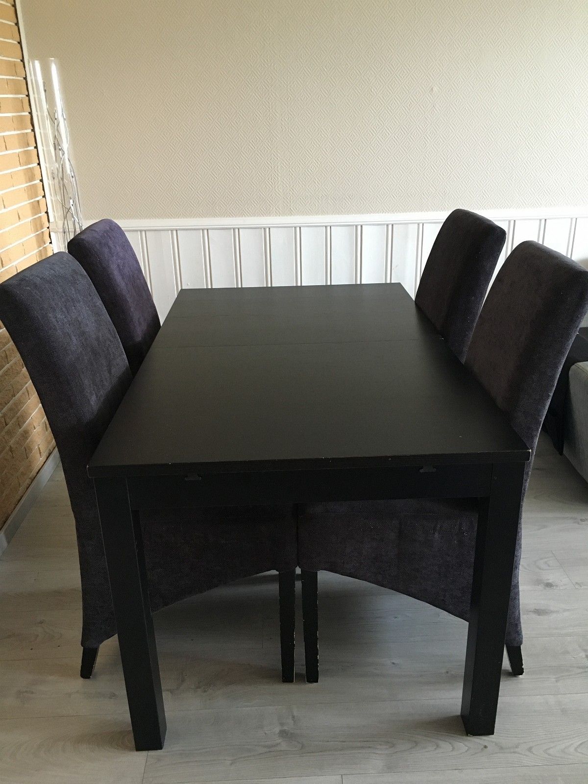 Sort spisebord fra ikea kjøpe, selge og utveksle annonser de beste ... Ikea rundt spisebord