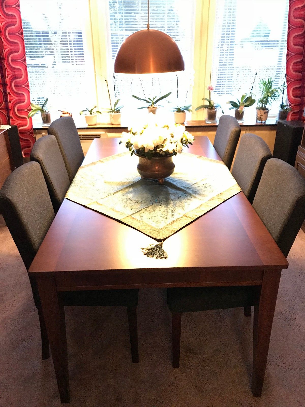 Spisestue m 6 kjøpe, selge og utveksle annonser finn den beste prisen Teak bord 58