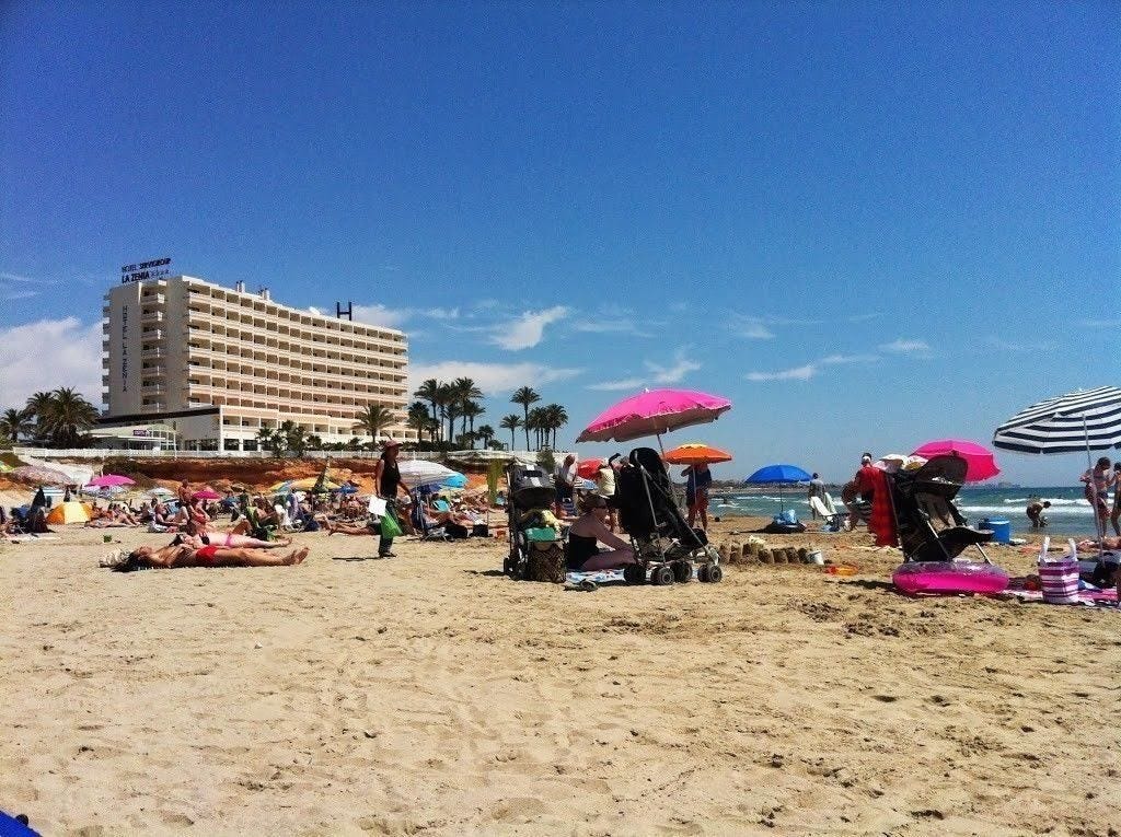 La Zenia stranden Galleribilde