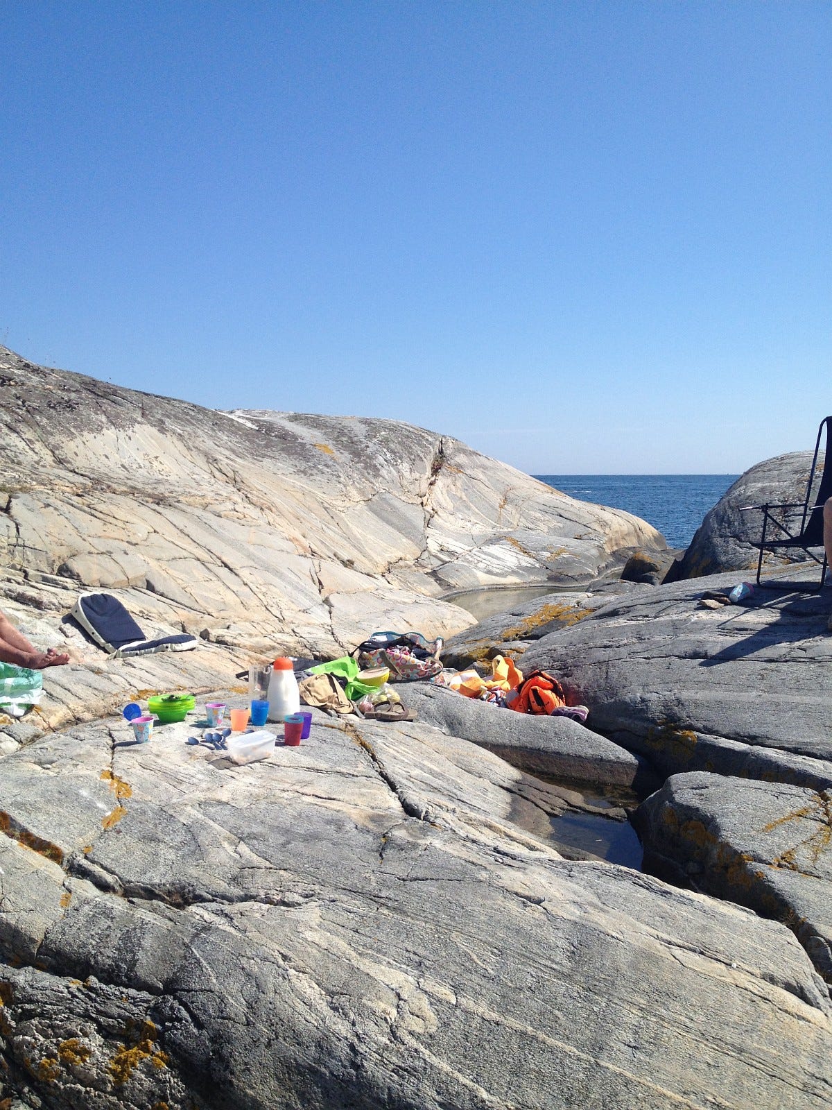 Fra skjærgården i nærheten av hytta Galleribilde