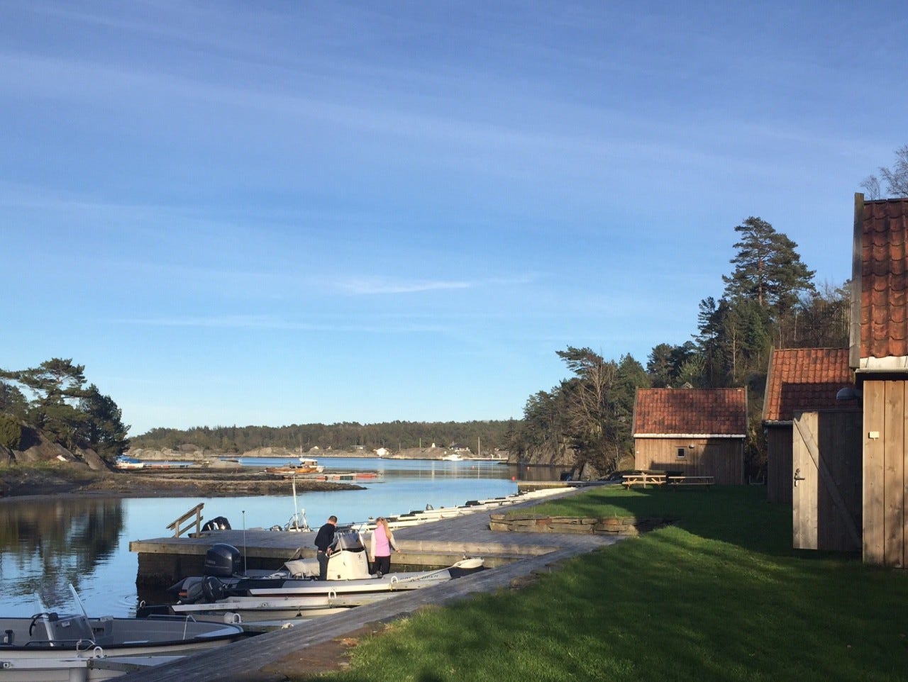 Fra fellesbrygga Galleribilde