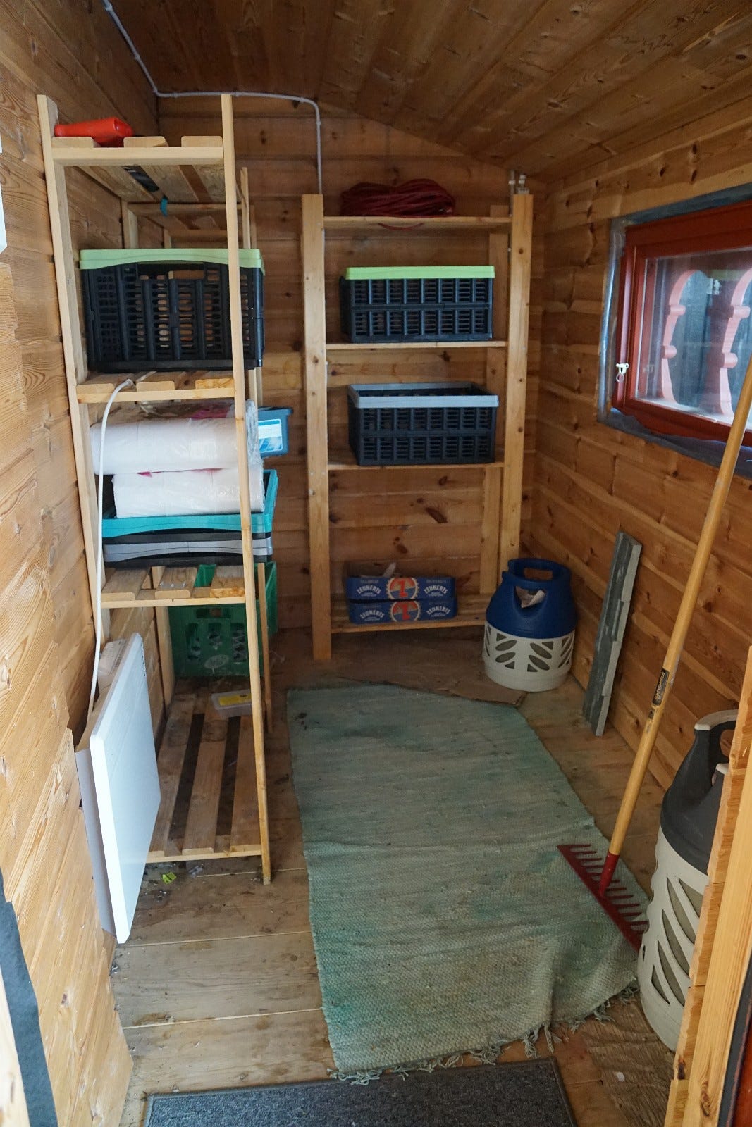 God plass i matboden Galleribilde