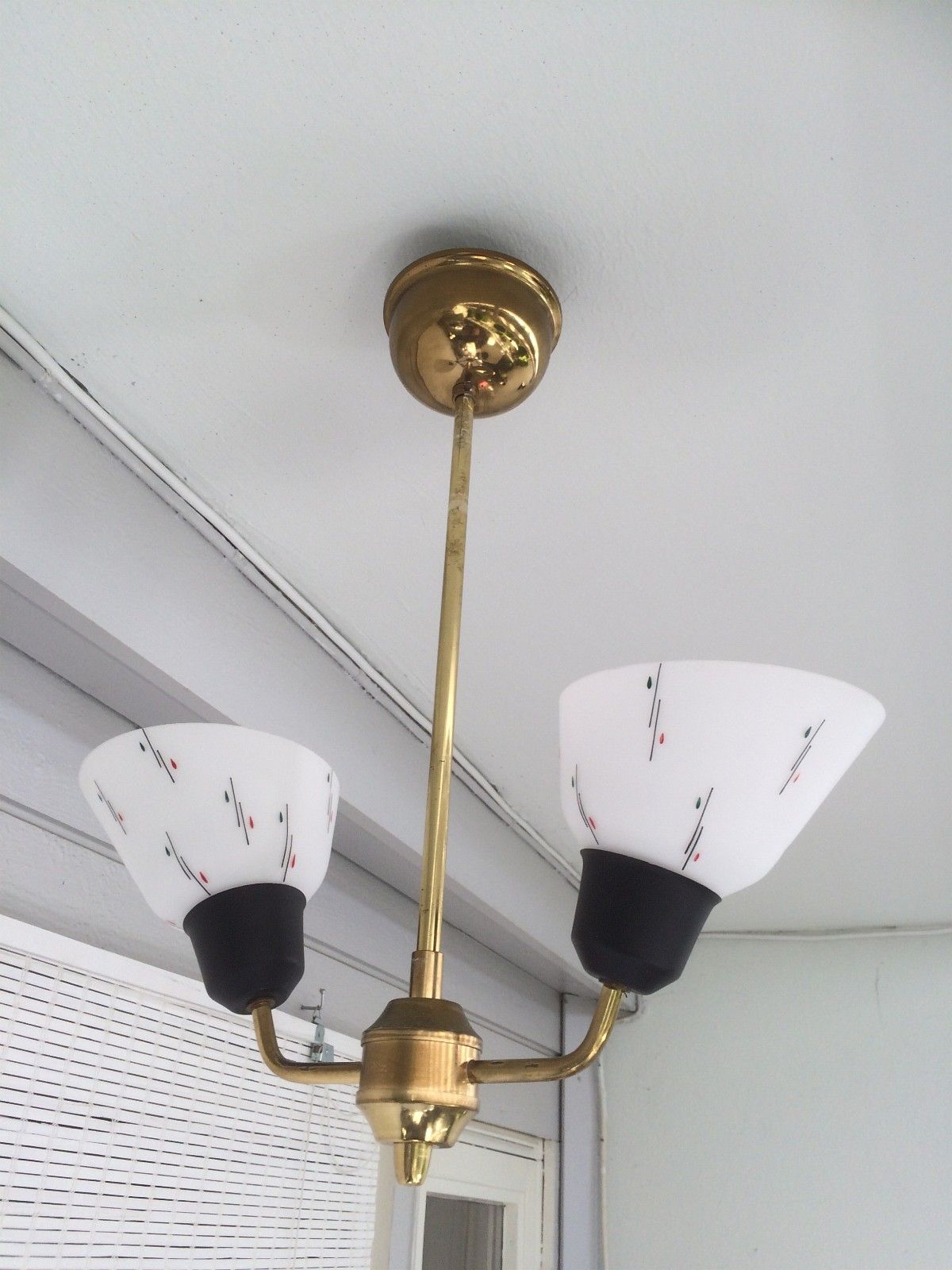 Retro taklampe glass Kjøpe, selge og utveksle annonser de Retro justerbar lampe fra 50 60 tallet (med bilder)