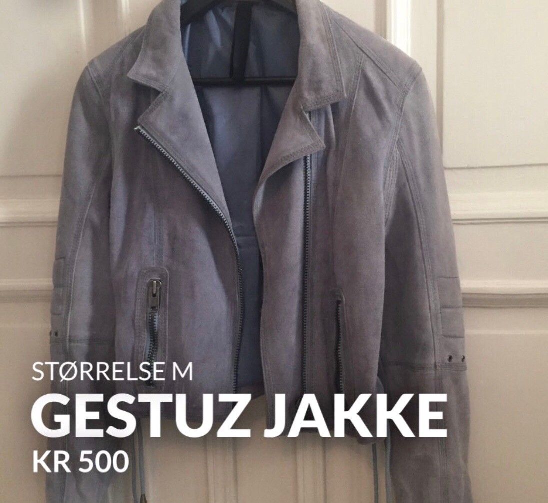 Semsket skinnjakke fra Gestuz | FINN.no Semsket skinnjakke fra Gestuz | FINN.no