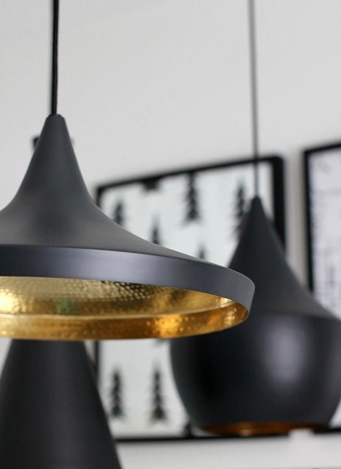 Tom Dixon Lampe Ubrukt Beat Wide Svart Finn No