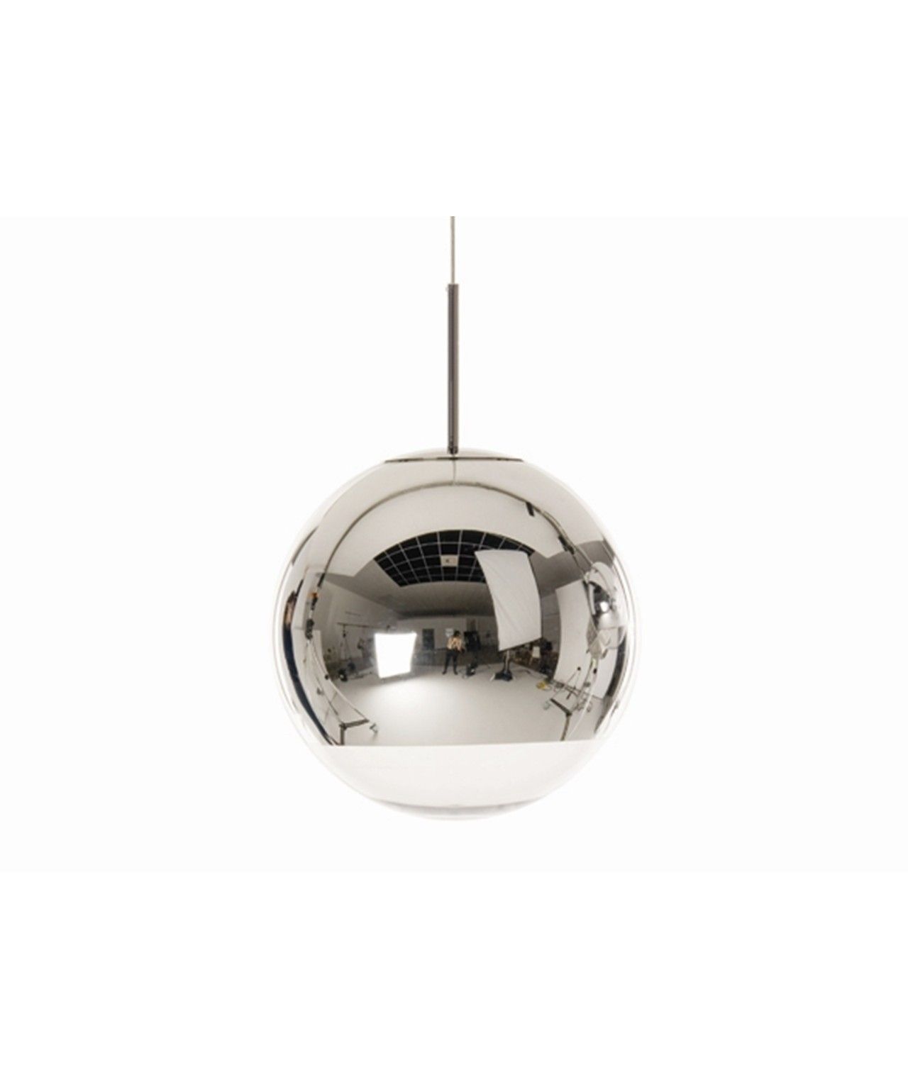 Tom Dixon Mirror Ball Silver 40 Taklampe Ny Pris Finn No