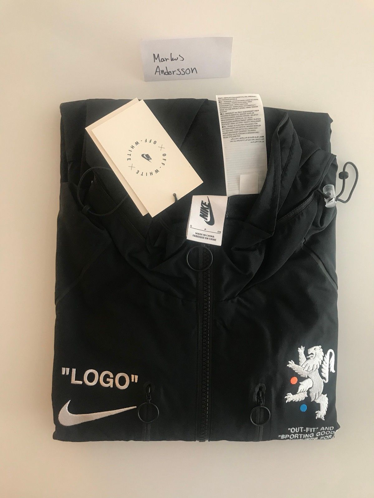 nikelab x off-white mercurial nrg x track jacket