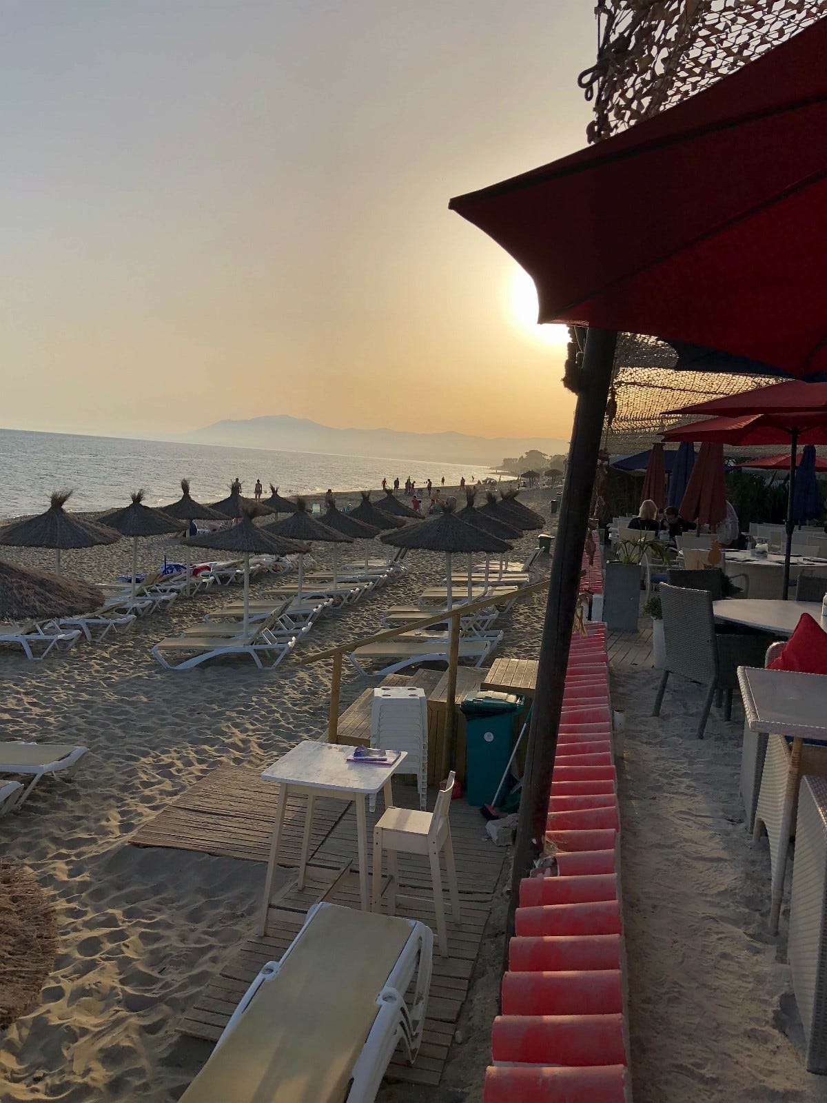 Stranden 100m fra huset Galleribilde
