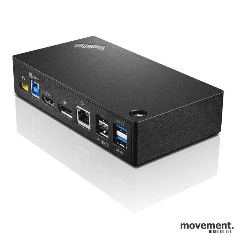Docking til lenovo thinkpad usb 3 0 ultra dock 4k displaylink dk1523