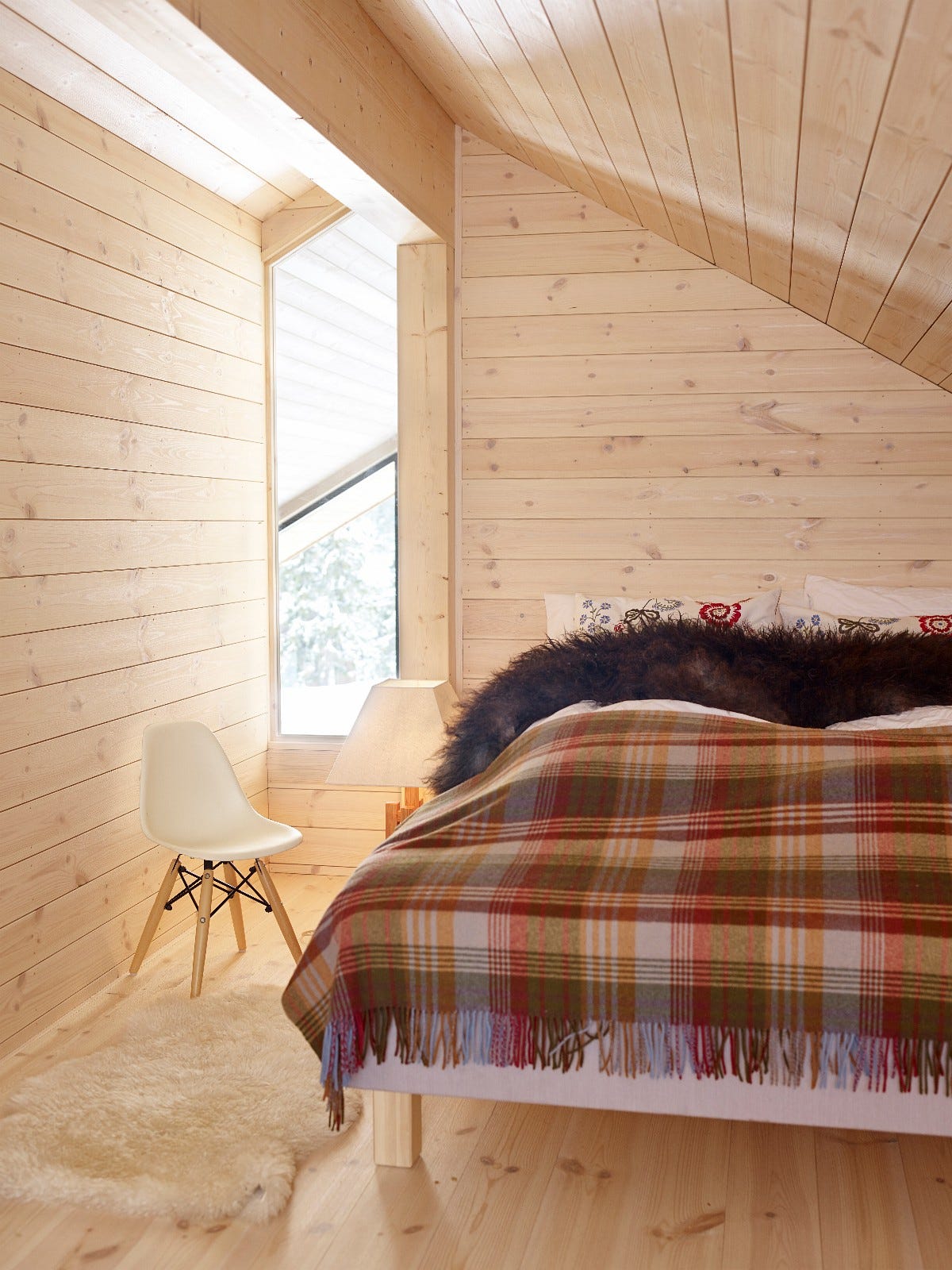 Sovealkove på hems. Foto: Per Erik Jæger Galleribilde