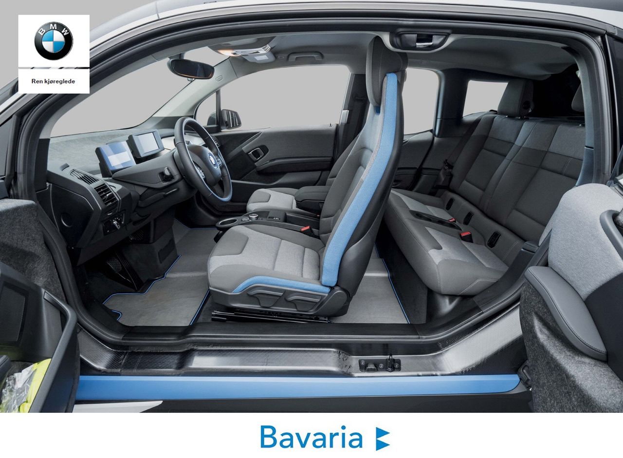 BMW i3 120Ah Charged Wallbox + Serviceavtale inkludert 2019, 3 300 km, kr 279 000,- | Bavaria