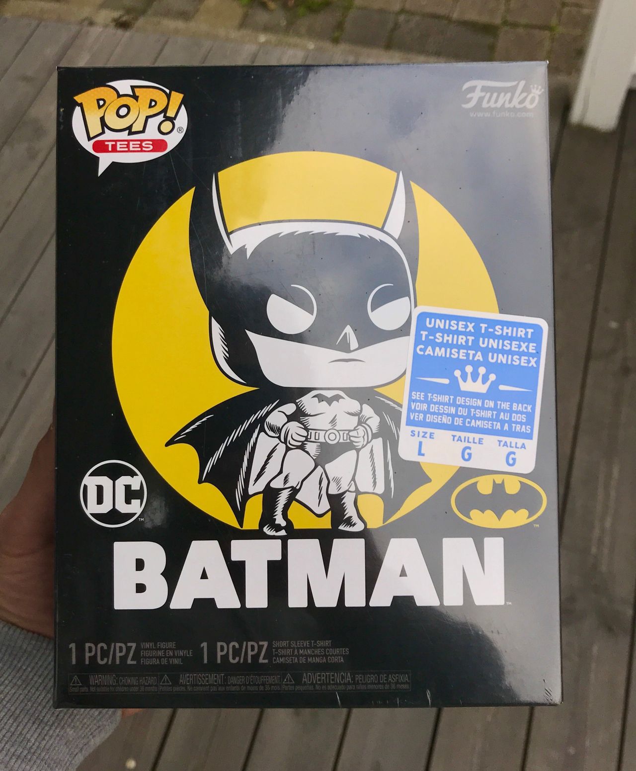 Funko POP & Tee: DC - Batman's 80th Sun Faded | Walmart Exclusive | FINN  torget