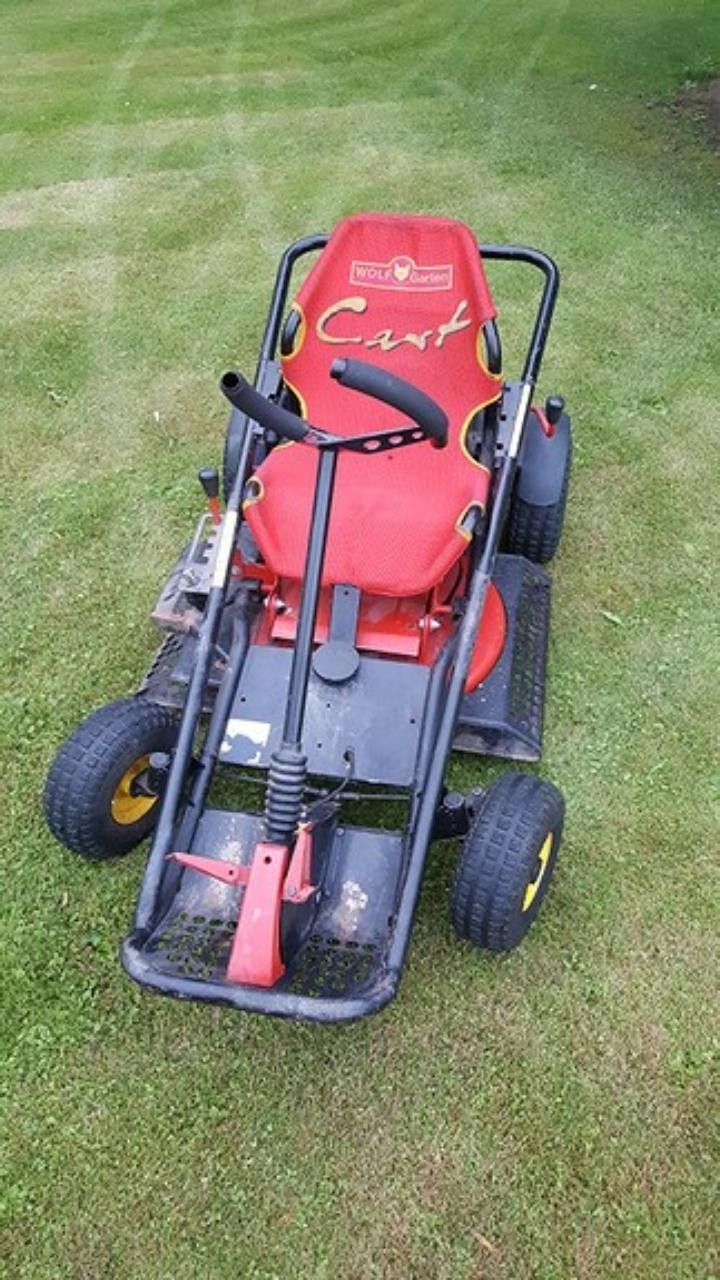 Gocart Gressklipper Wolf Garten Cart