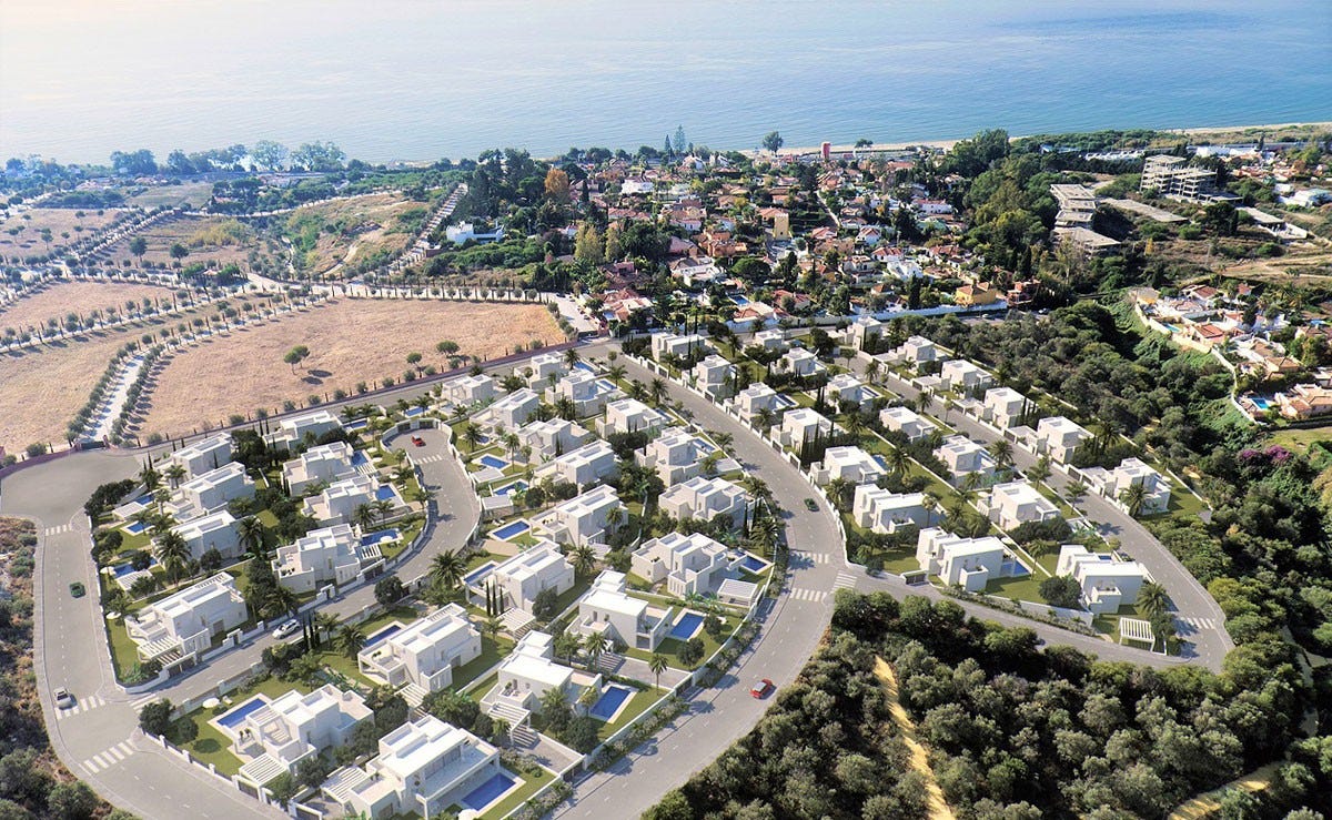 Aerial view of La Finca de Marbella Galleribilde