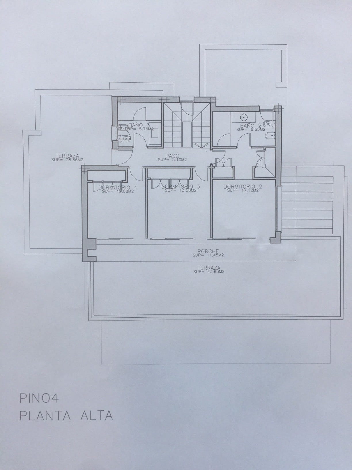 First floor plan Galleribilde