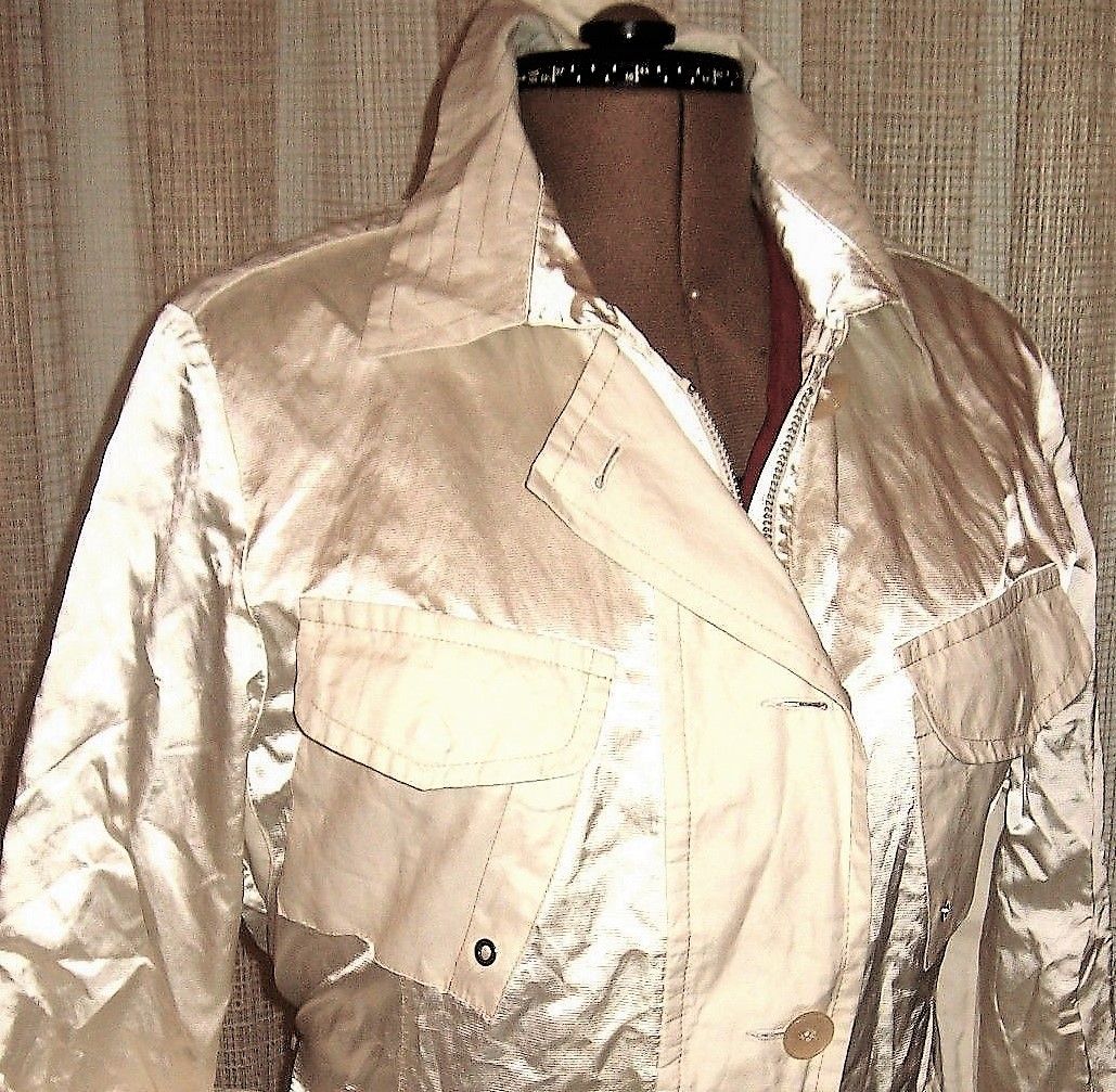 Jakke LOFT str.4042,44 bomull eko sateng røff ML Trench Loft Fashion jakke Str 42 | FINN.no