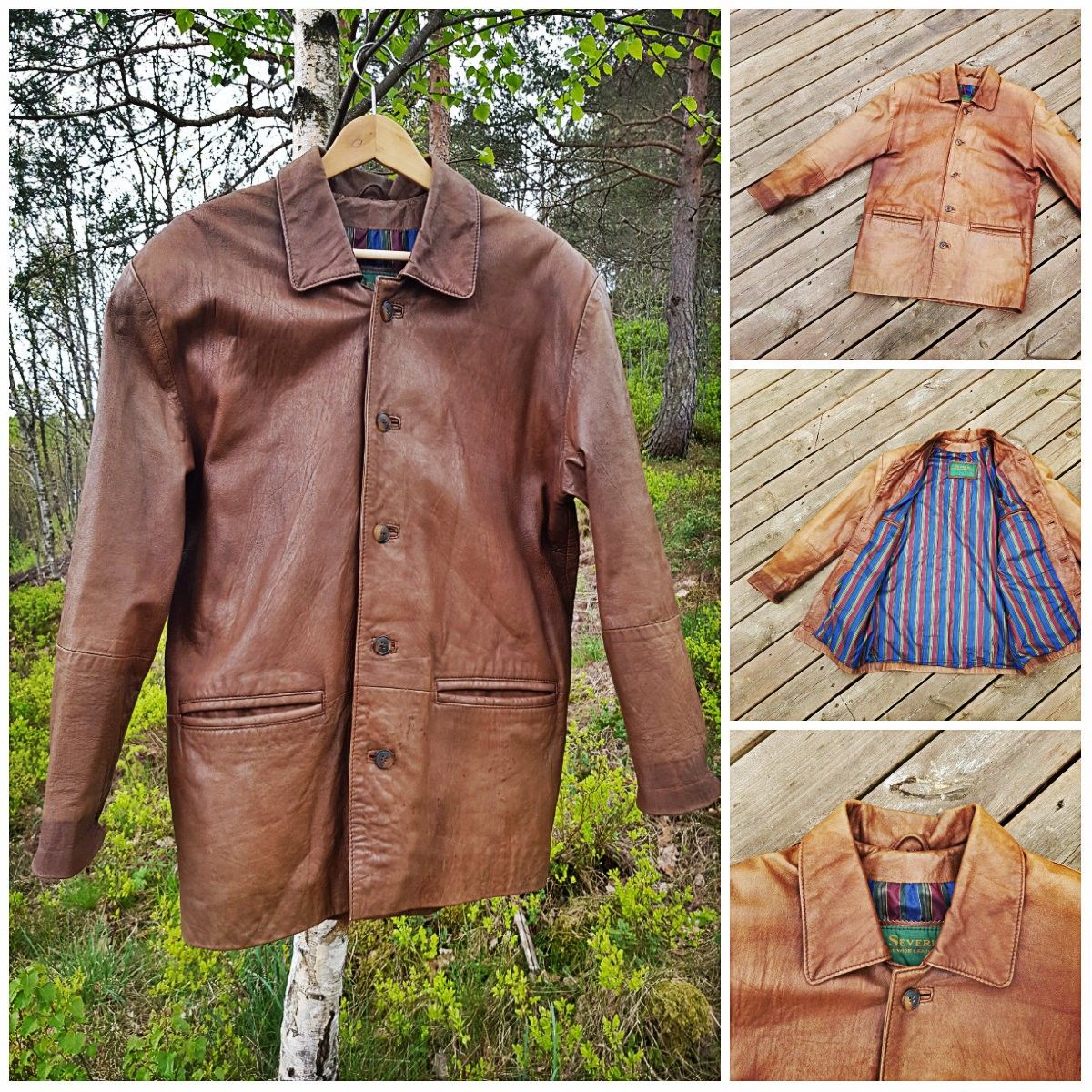 Retro skinnjakke (XS) | FINN.no Retro Skinnkåpe | FINN.no