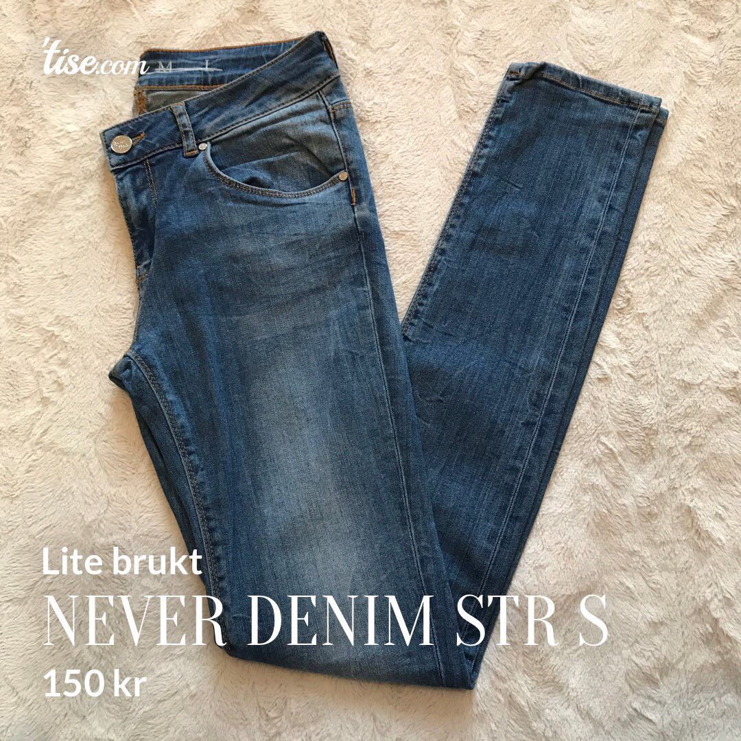 Never Denim bukse str S | FINN.no Never denim bukse | FINN.no