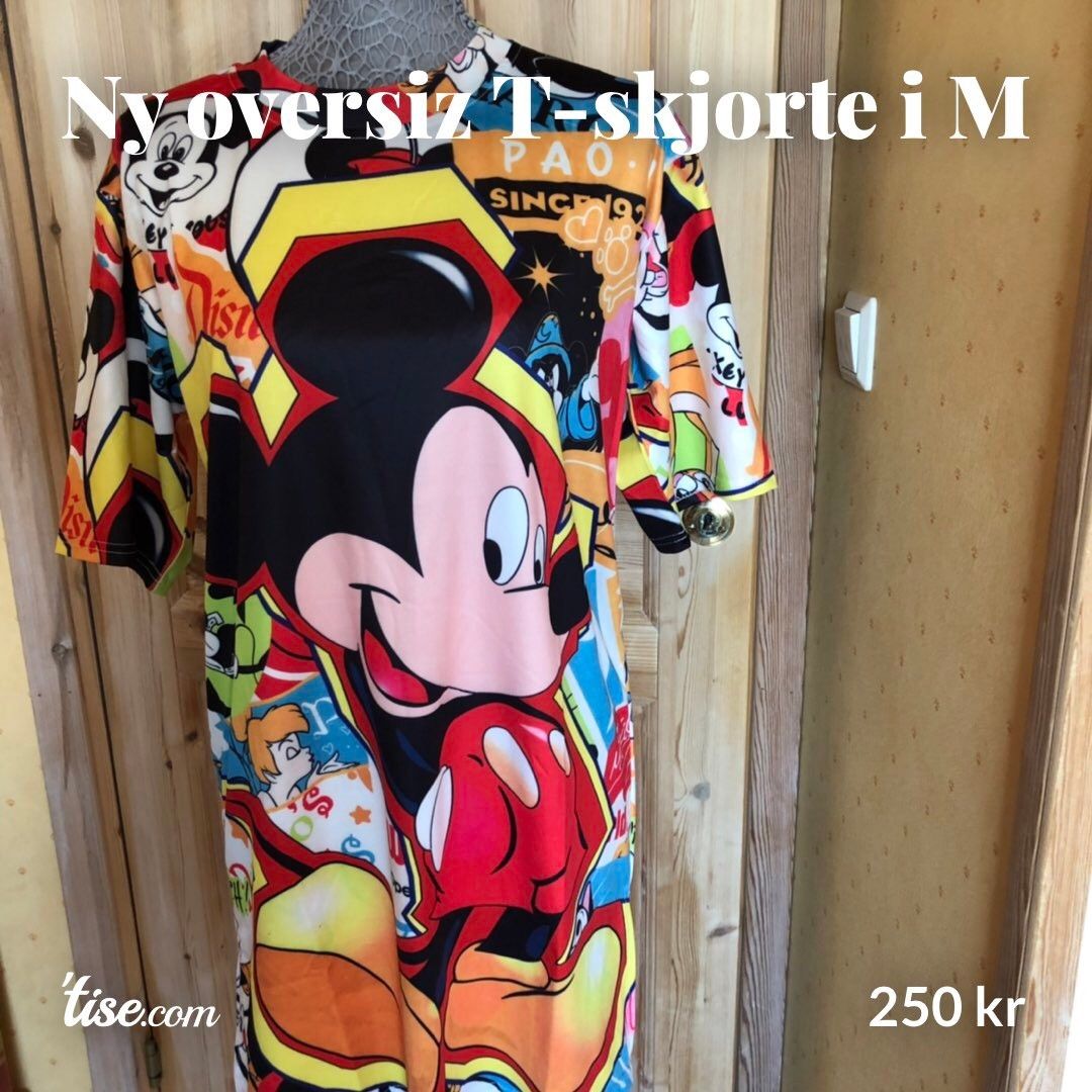 Ny oversize T skjorte i str.M | FINN.no Nye T skjorter str 4 år | FINN.no