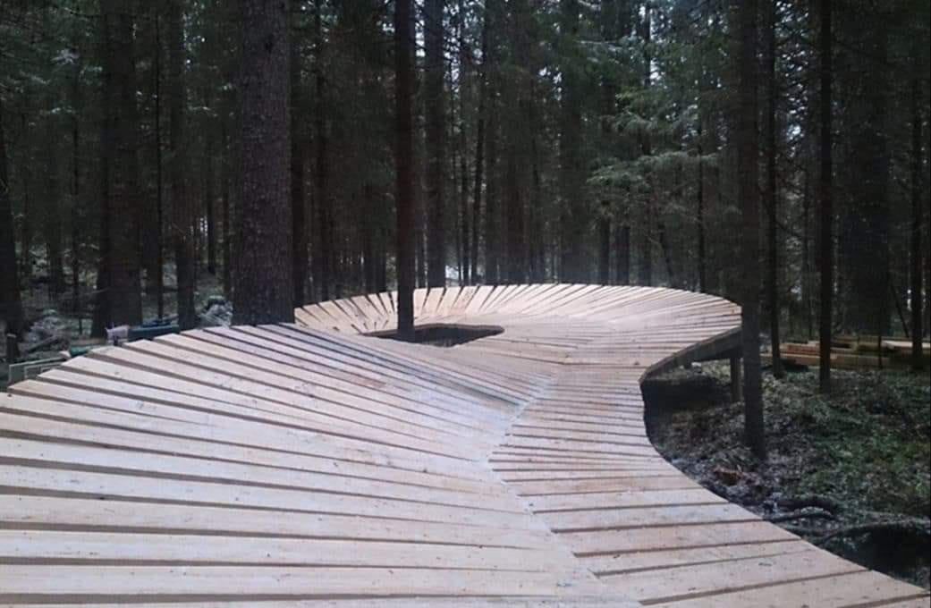 Stisykling i Gullia Galleribilde