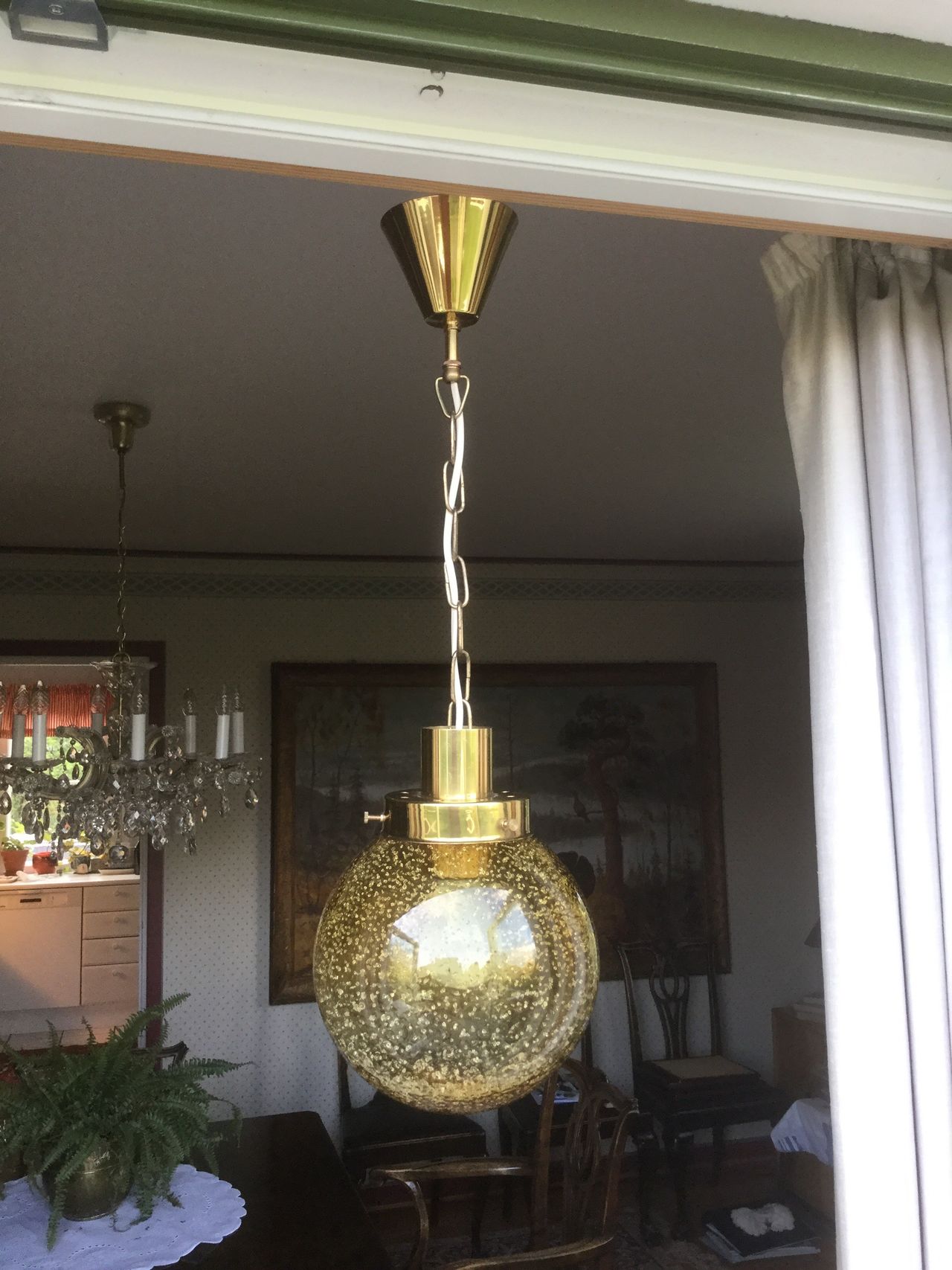 Retro lampe fra 70 tallet. Ra gla er norsk produsert | FINN.no Retro lampe fra 70 tallet. Ra gla er norsk produsert | FINN.no