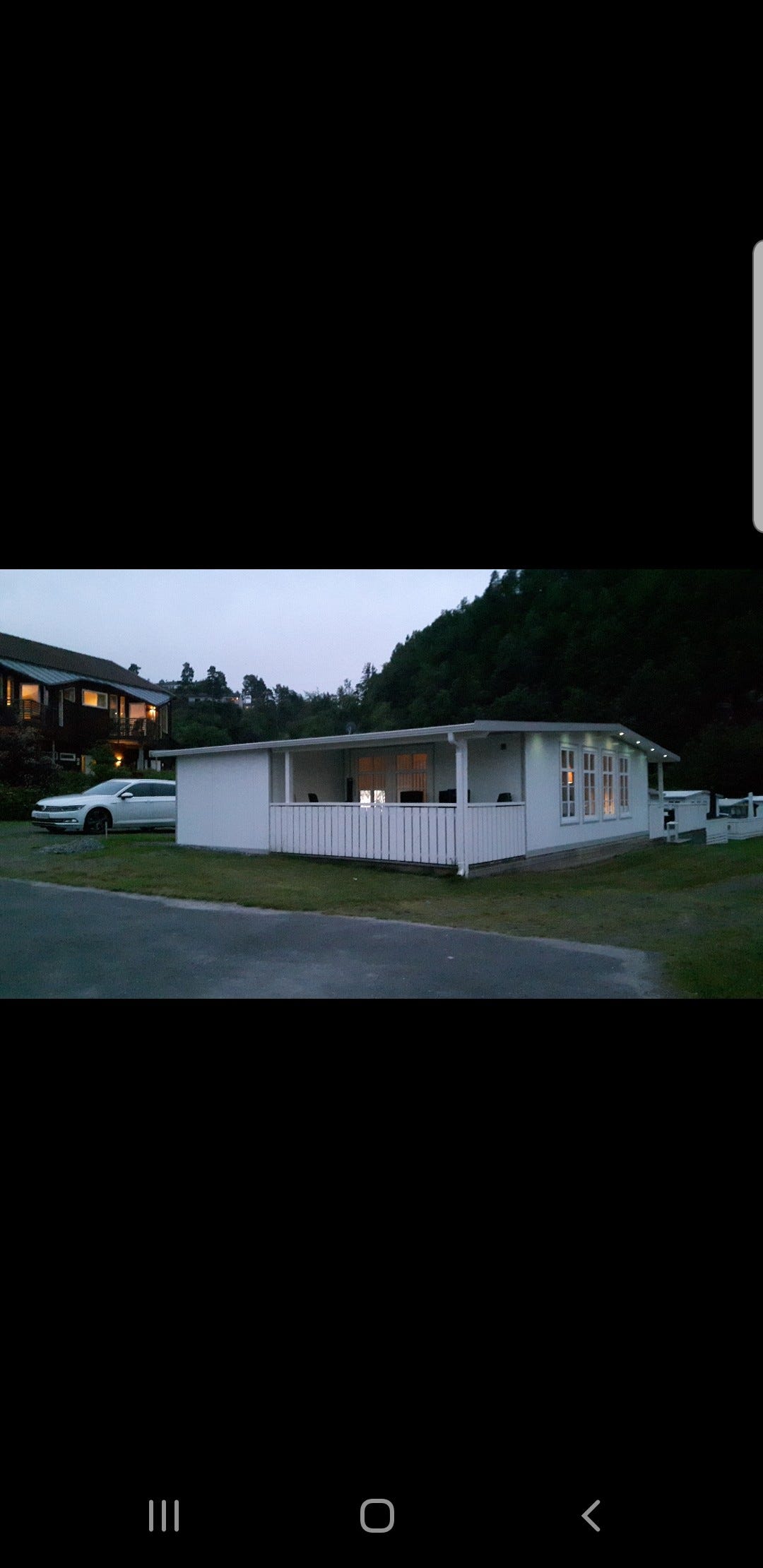 Takoverbygd veranda Galleribilde