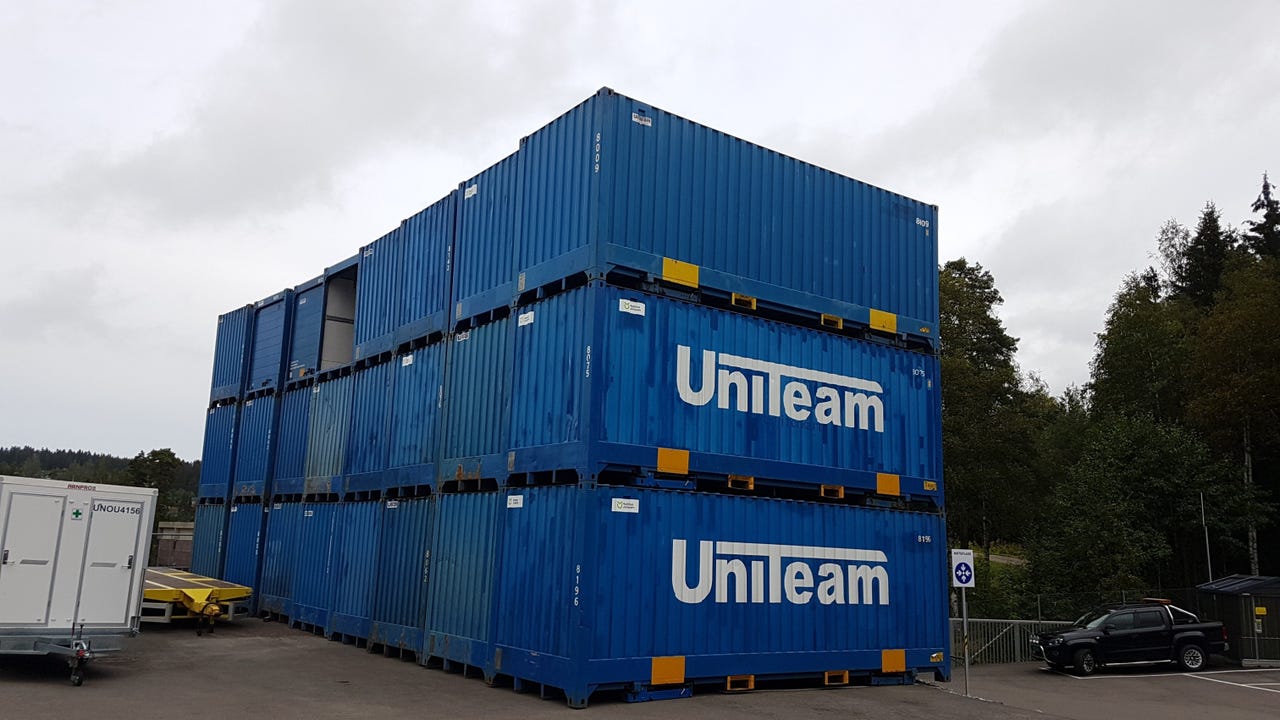 25 ft. Veksel Container / Lager container FINN