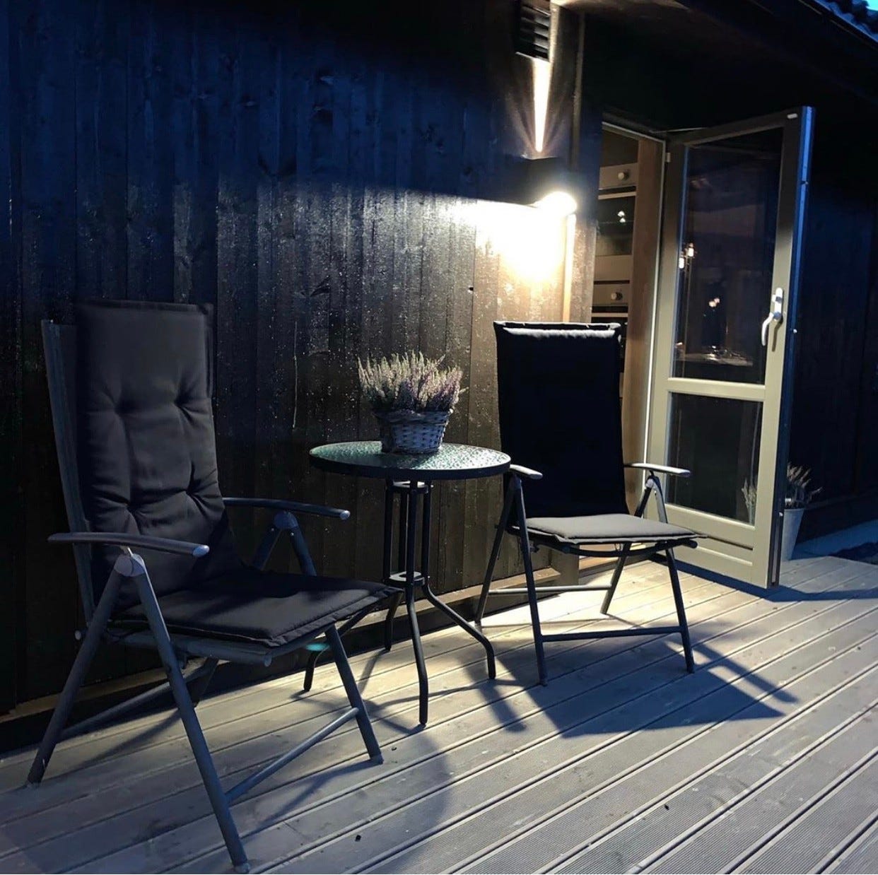 Terrasse syd, med utsikt Galleribilde