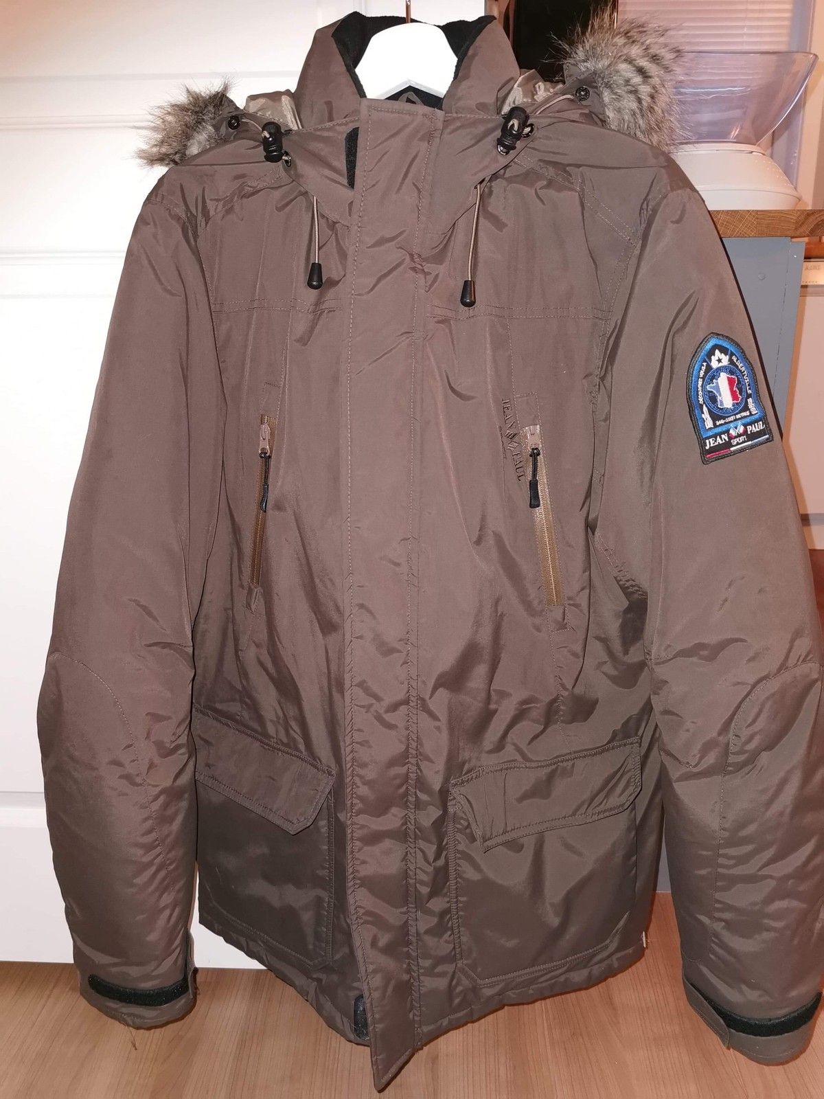 Jean Paul herre vår høst vinter jakke i khaki selges Jean Paul herre vår høst vinter jakke i khaki selges