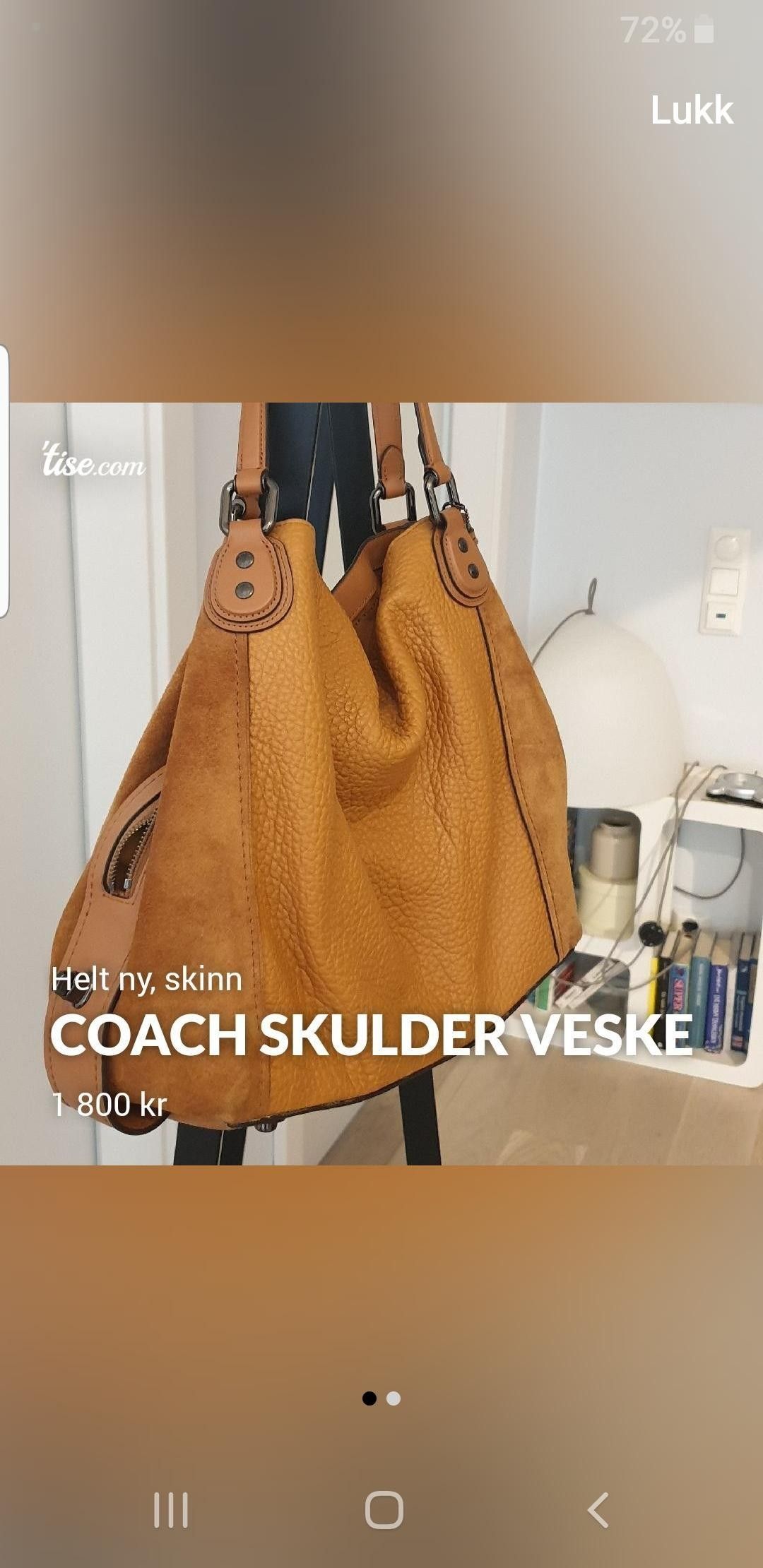 Coach skinnveske | FINN.no Skinn veske fra COACH | FINN.no