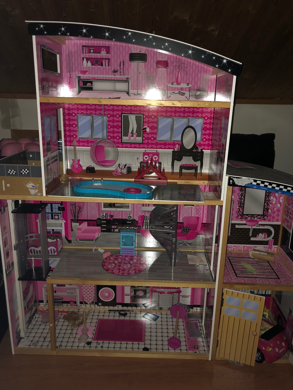 barbie hus