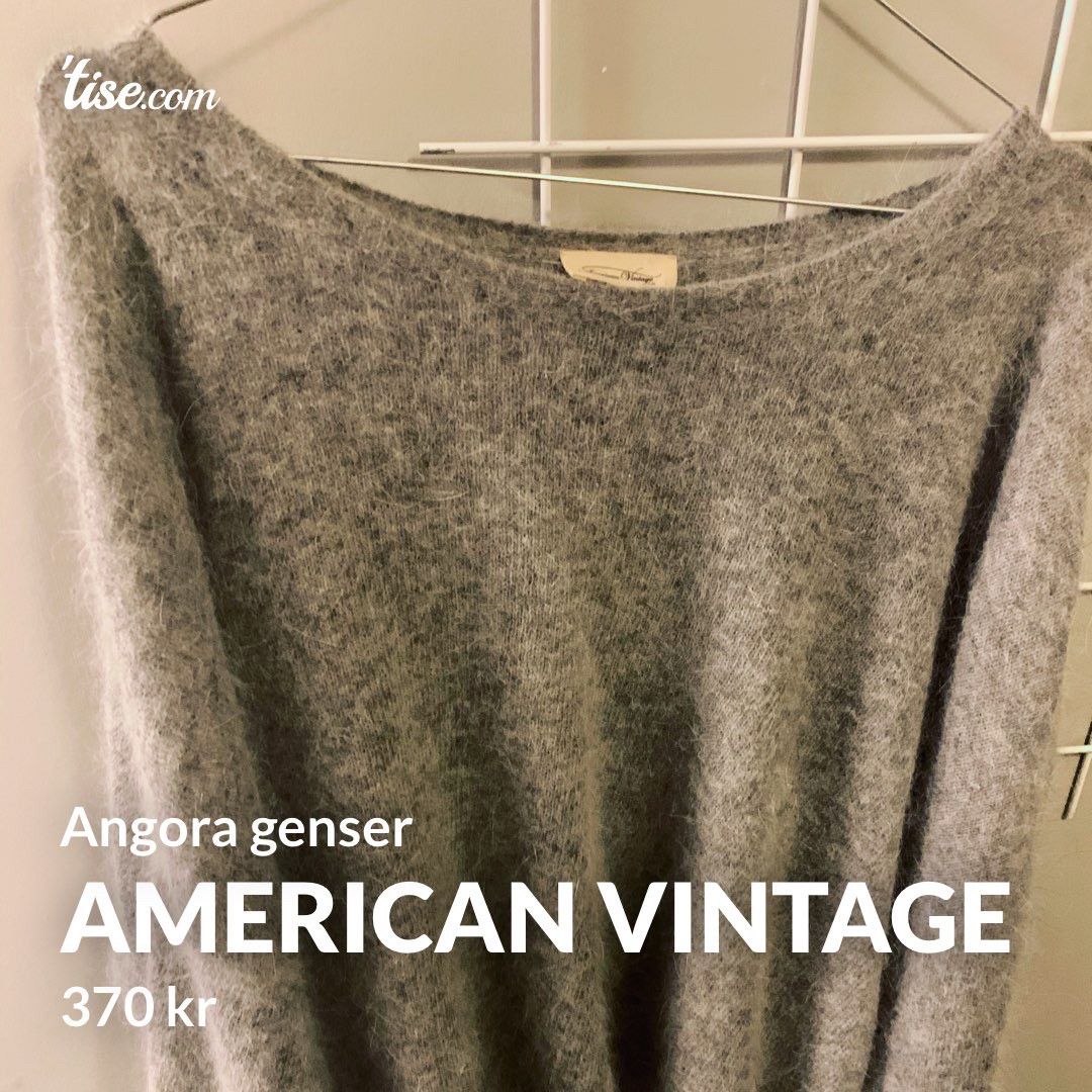 American vintage angora genser . | FINN.no American Vintage angora genser str ML | FINN.no