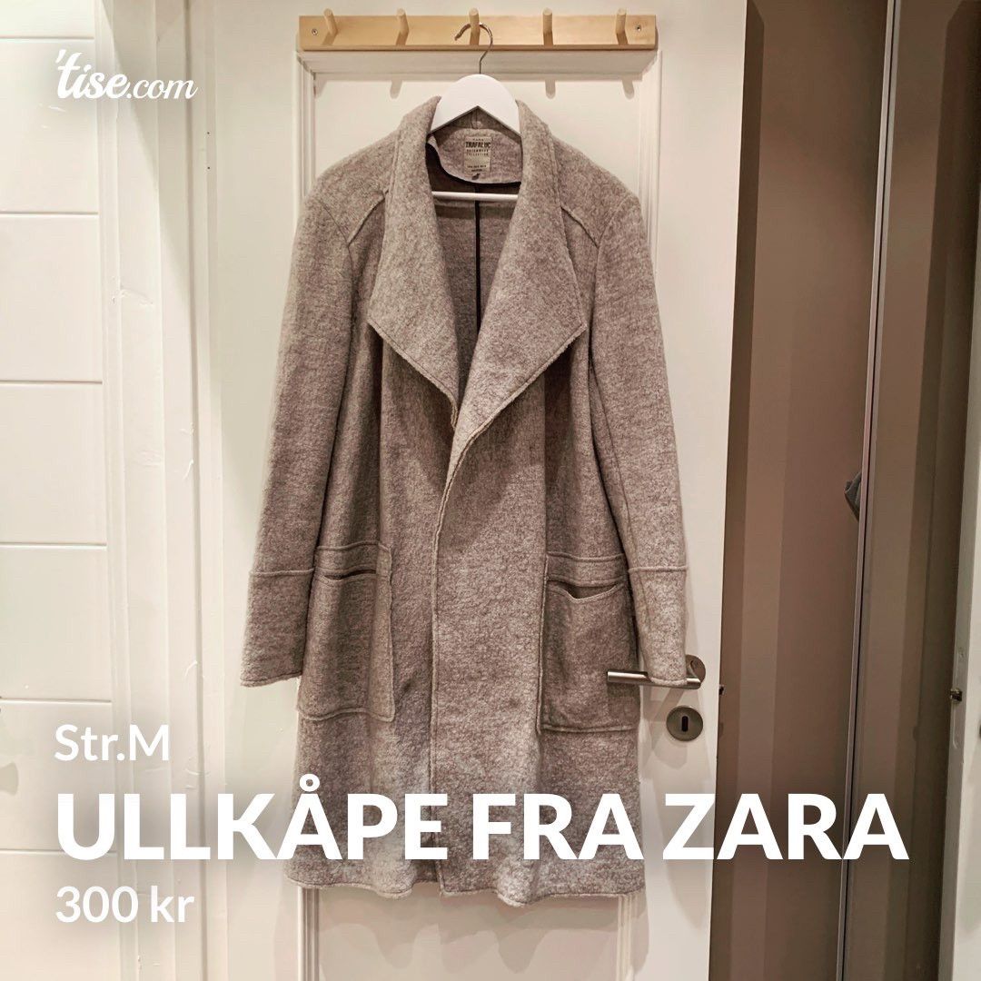 Ullkåpe fra Zara | FINN.no Ullkåpe fra Zara str L. | FINN.no