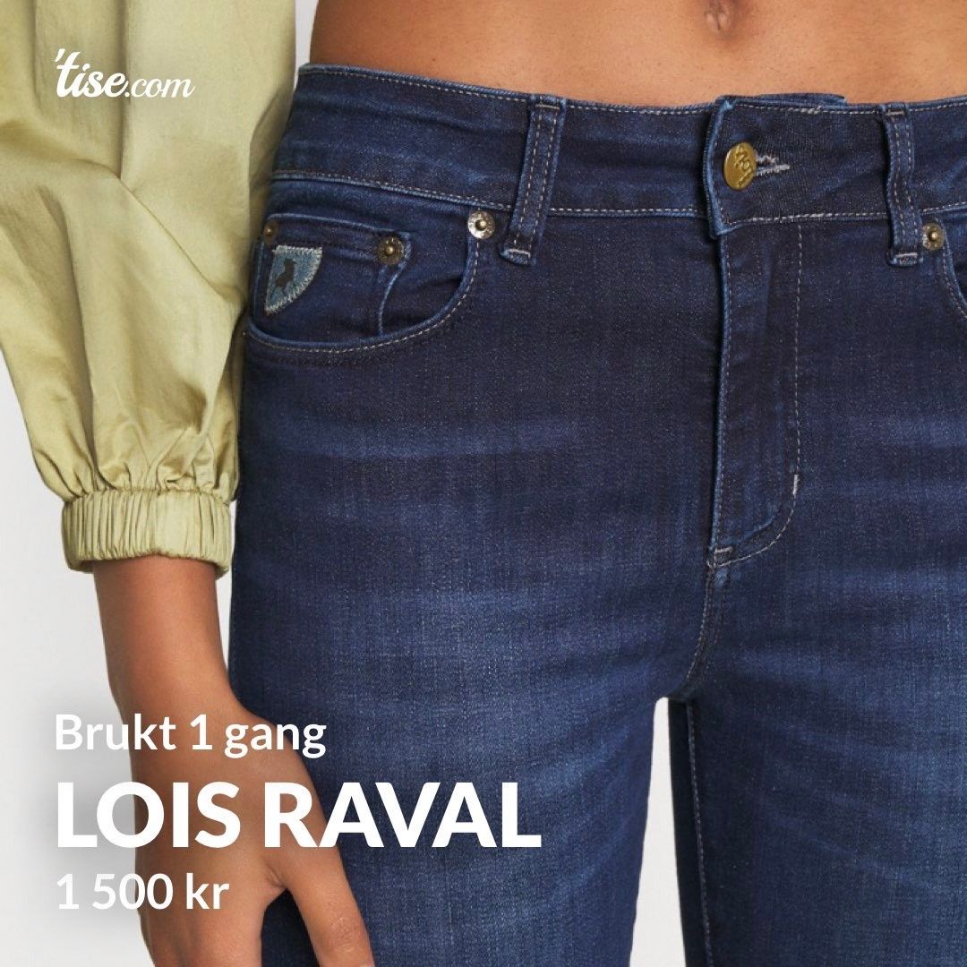 Lois jeans | FINN.no C RO. Pen sort bukse i stor str. og extra lengdeStr. 44