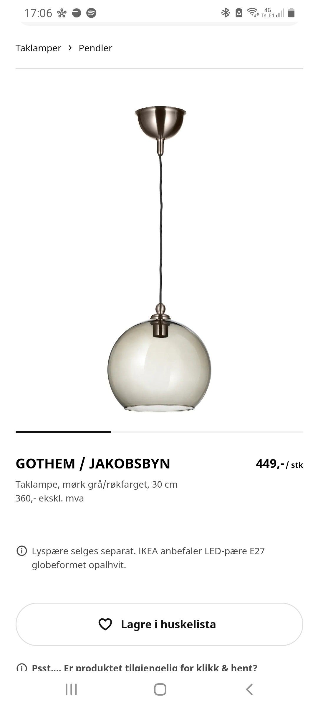 Diverse flotte lamper fra Ikea. | FINN.no IKEA lamper | FINN.no