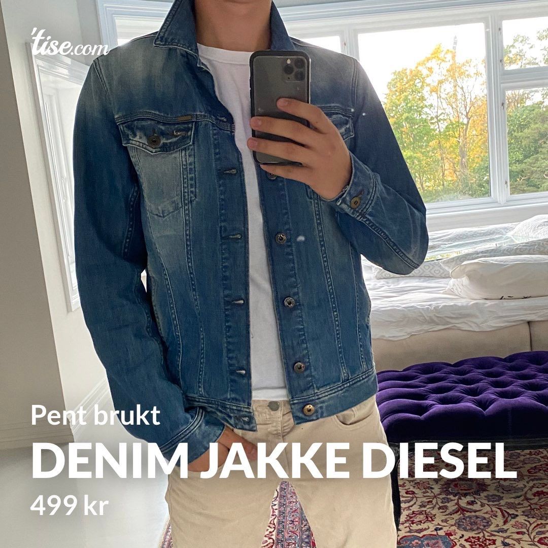 Denim jakke kjøpt i amerika | FINN.no Denim jakke fra YOURTURN | FINN.no