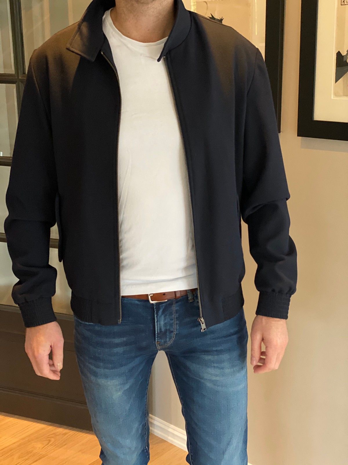Jakke, herre. Sommerhøst | FINN.no Blauer bomber jakke til herre | FINN.no