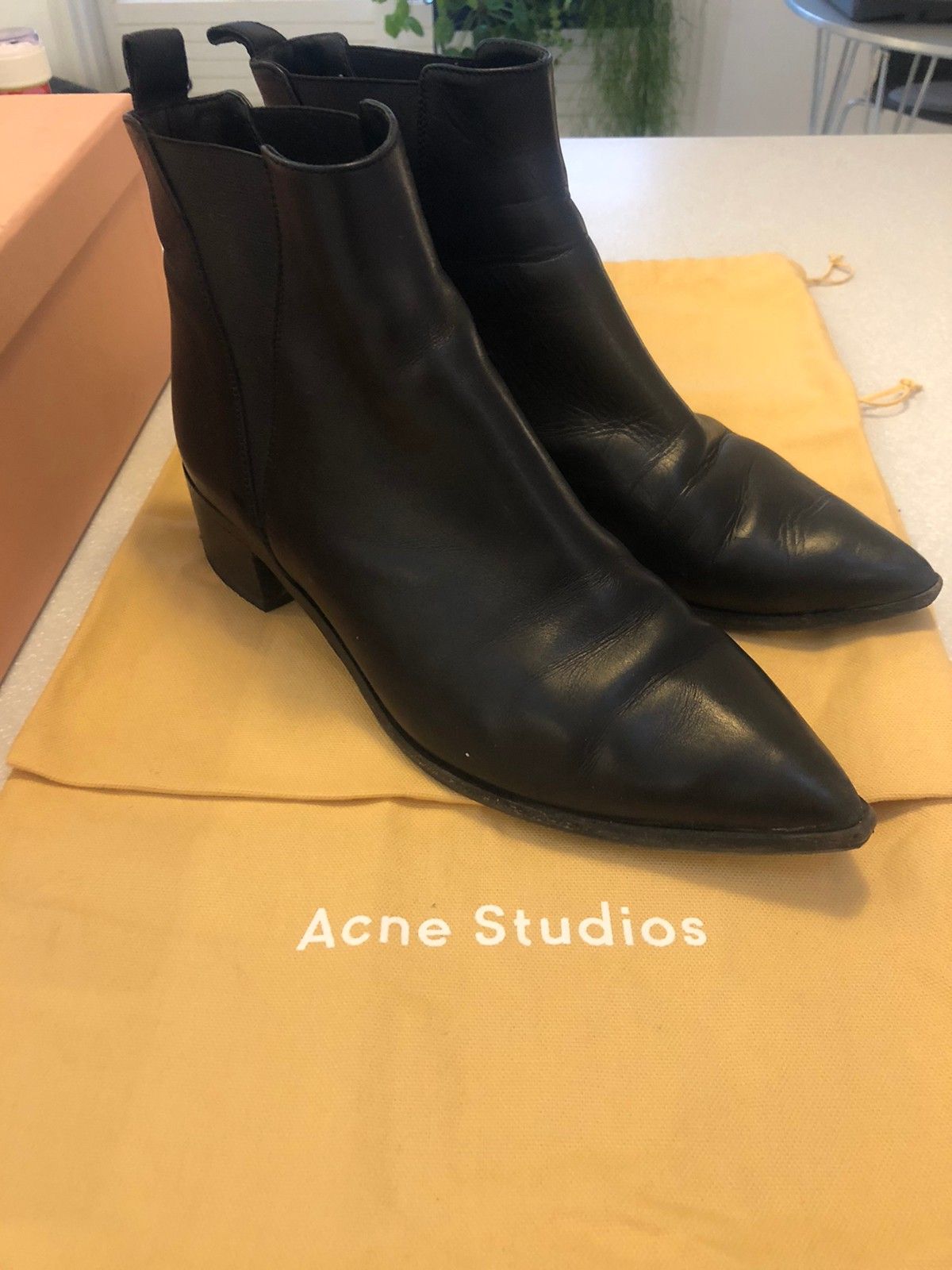 ACNE STUDIO Jensen Boots Blk | FINN.no Sko fra Studio G12 | FINN.no